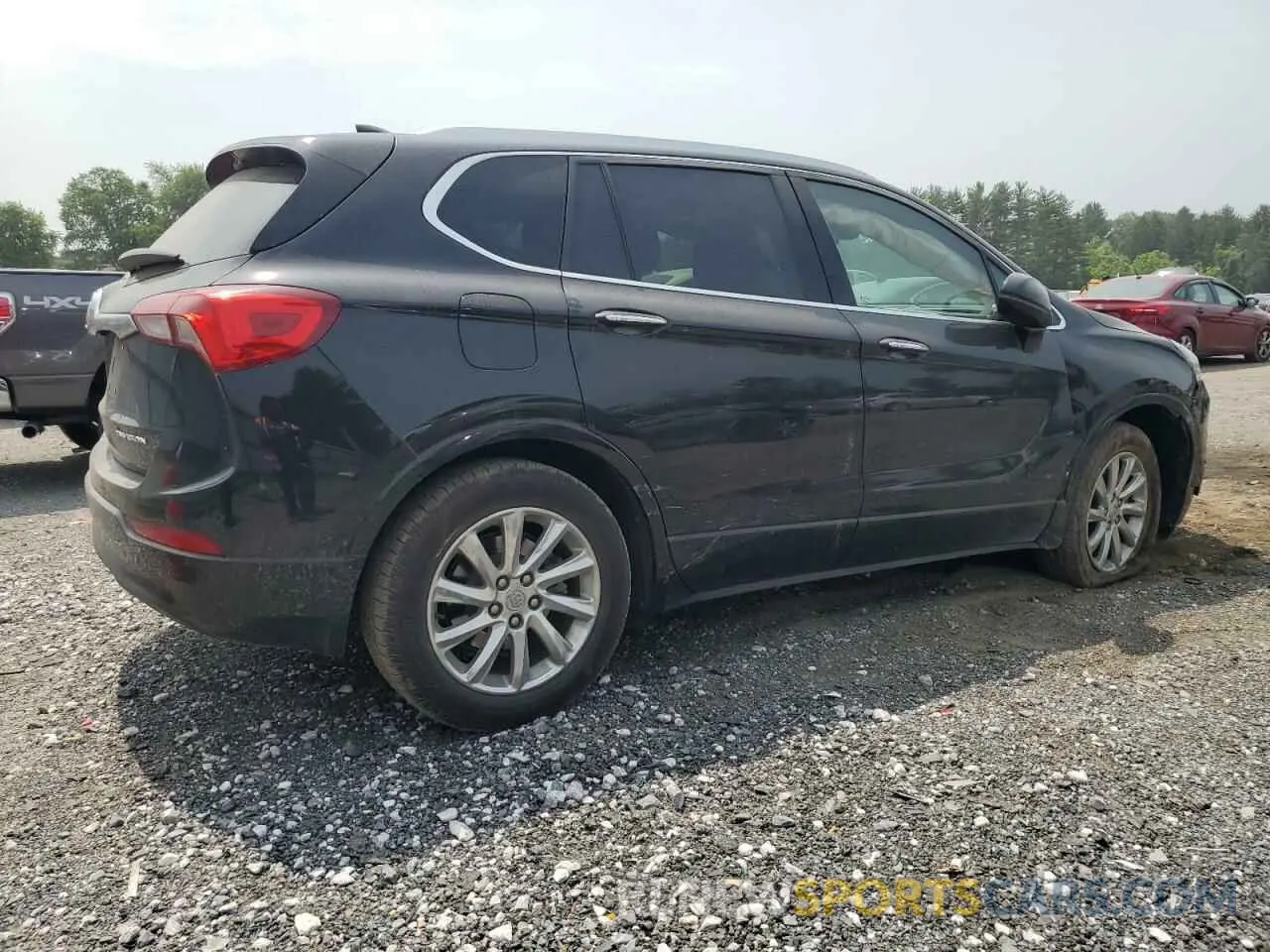3 Фотография поврежденного автомобиля LRBFXCSA7KD004473 BUICK ENVISION 2019