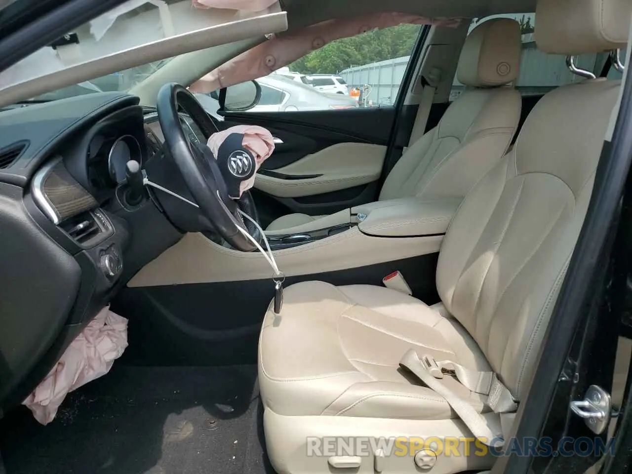 7 Фотография поврежденного автомобиля LRBFXCSA7KD004473 BUICK ENVISION 2019