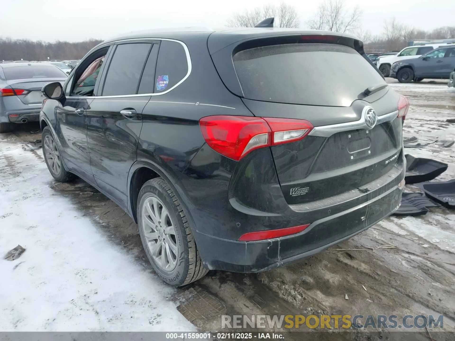 3 Photograph of a damaged car LRBFXCSA7KD006479 BUICK ENVISION 2019
