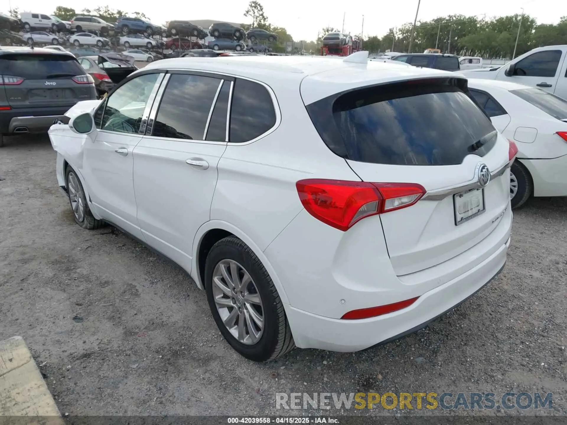 3 Photograph of a damaged car LRBFXCSA7KD015442 BUICK ENVISION 2019