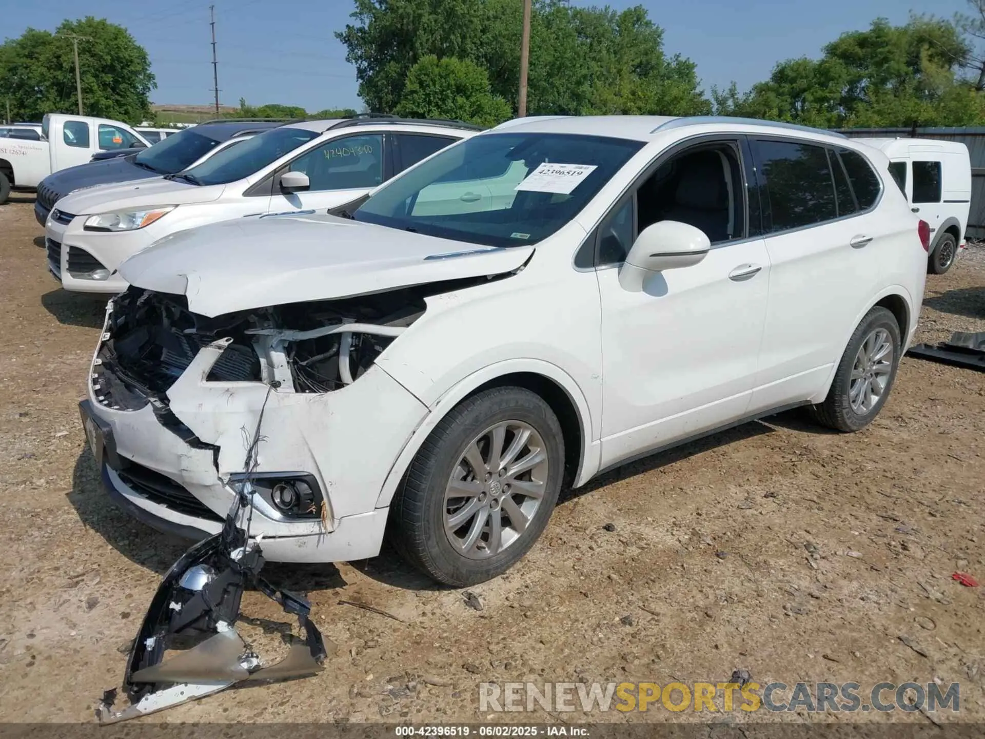 2 Photograph of a damaged car LRBFXCSA7KD022908 BUICK ENVISION 2019