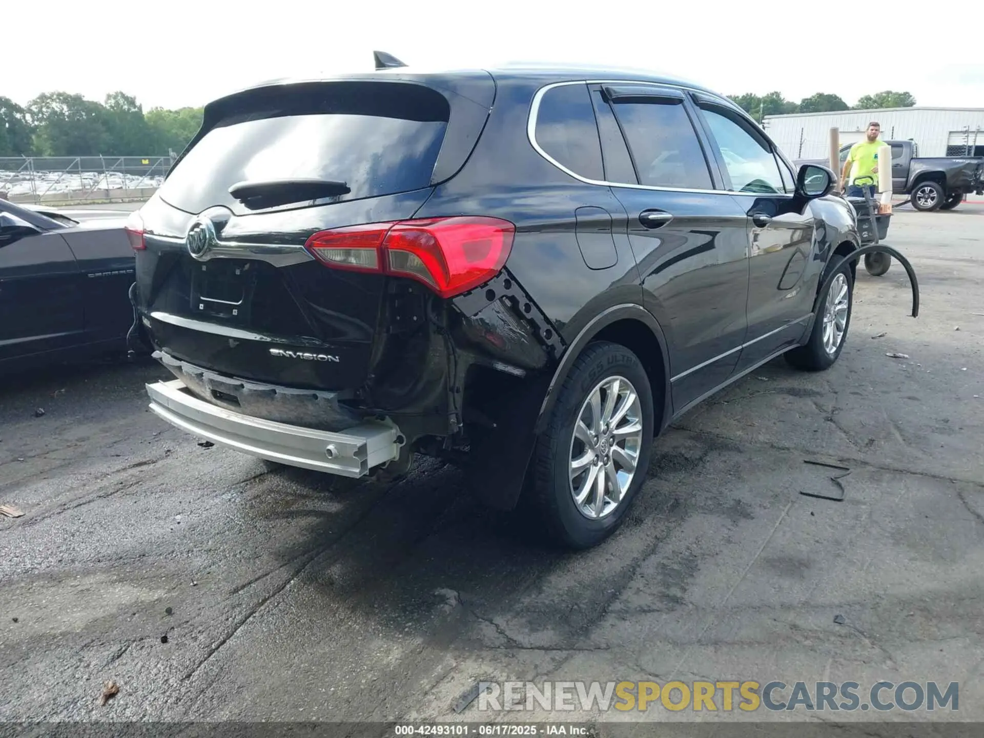 4 Photograph of a damaged car LRBFXCSA7KD031897 BUICK ENVISION 2019