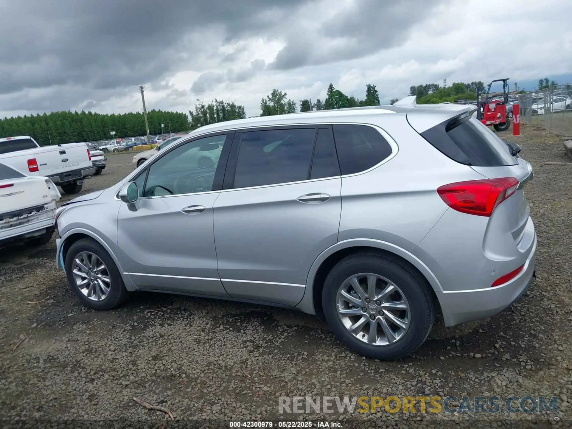 15 Photograph of a damaged car LRBFXCSA9KD038561 BUICK ENVISION 2019