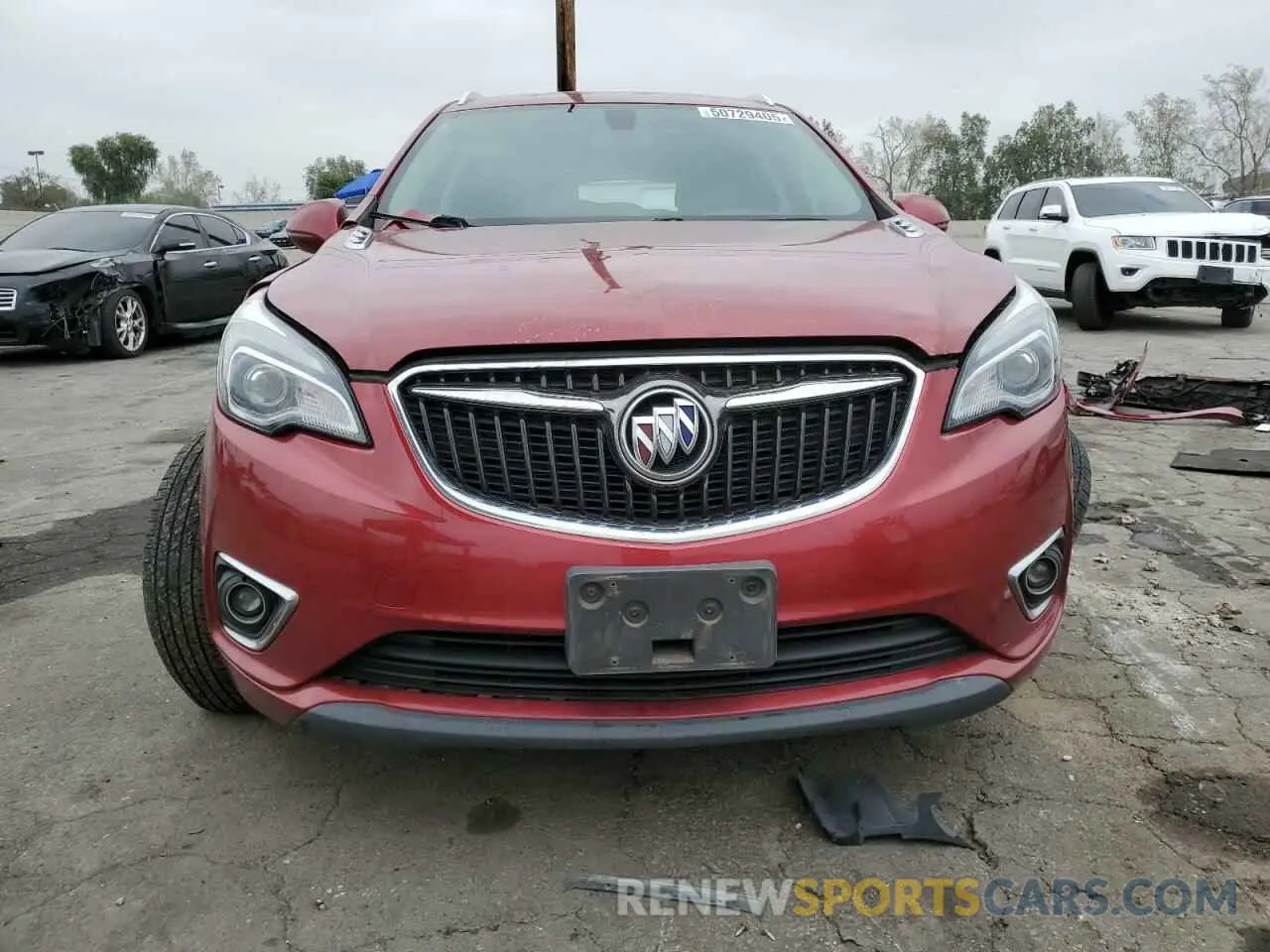 5 Фотография поврежденного автомобиля LRBFXCSA9KD039256 BUICK ENVISION 2019