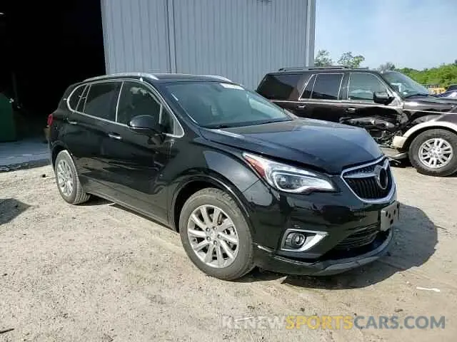 14 Фотография поврежденного автомобиля LRBFXCSAXKD041601 BUICK ENVISION 2019