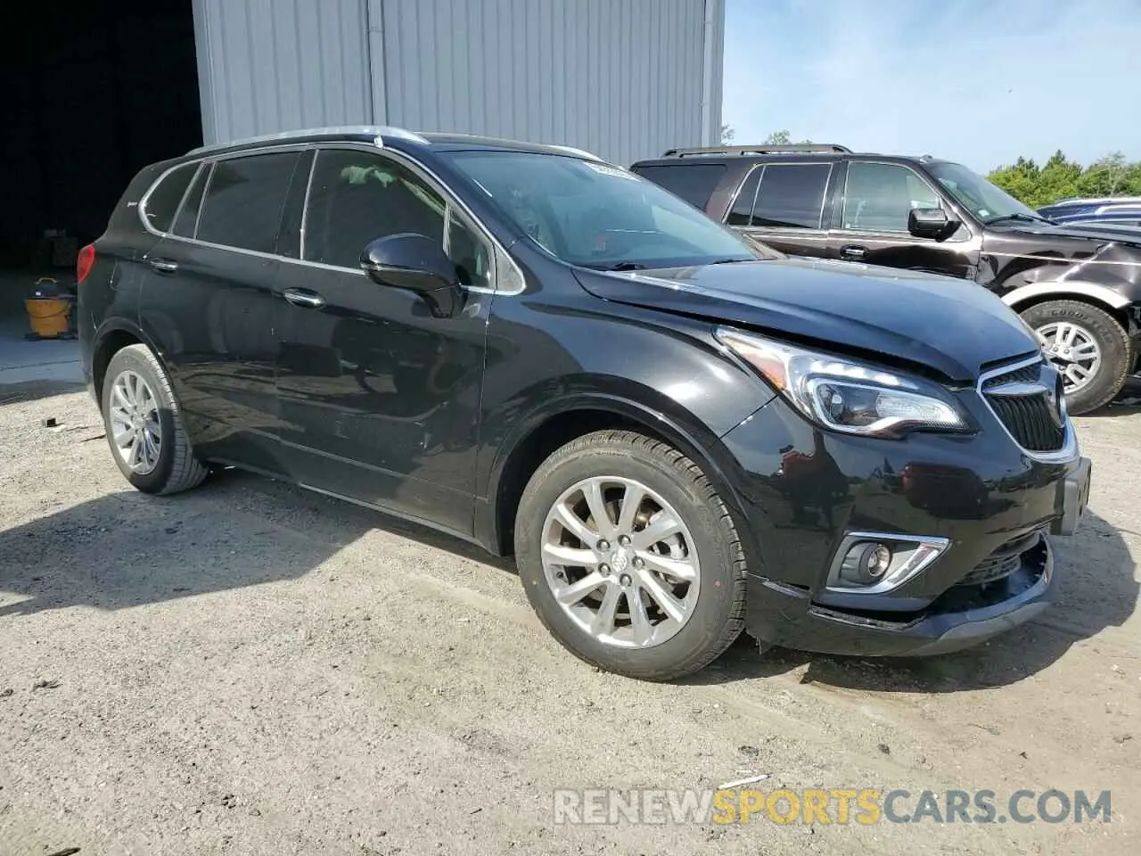 4 Фотография поврежденного автомобиля LRBFXCSAXKD041601 BUICK ENVISION 2019