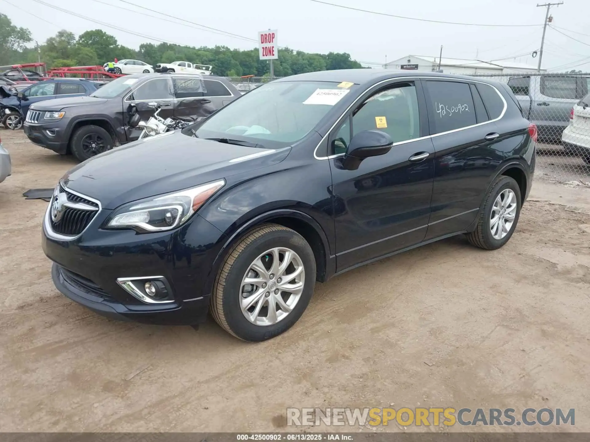 2 Фотография поврежденного автомобиля LRBFX1SA4LD018983 BUICK ENVISION 2020