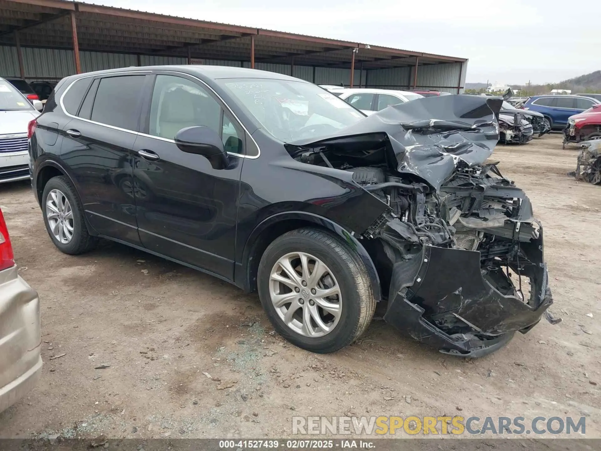 1 Фотография поврежденного автомобиля LRBFX1SA6LD116218 BUICK ENVISION 2020