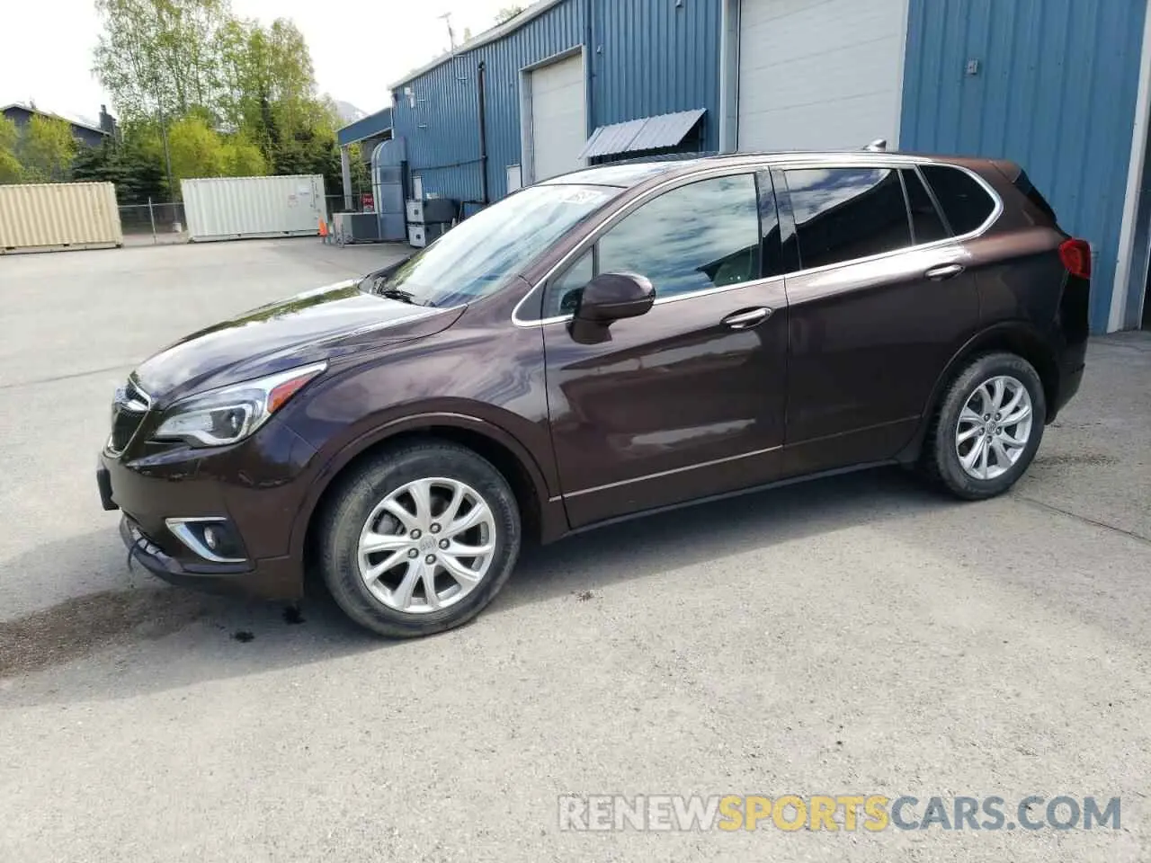 1 Photograph of a damaged car LRBFX1SA8LD194547 BUICK ENVISION 2020