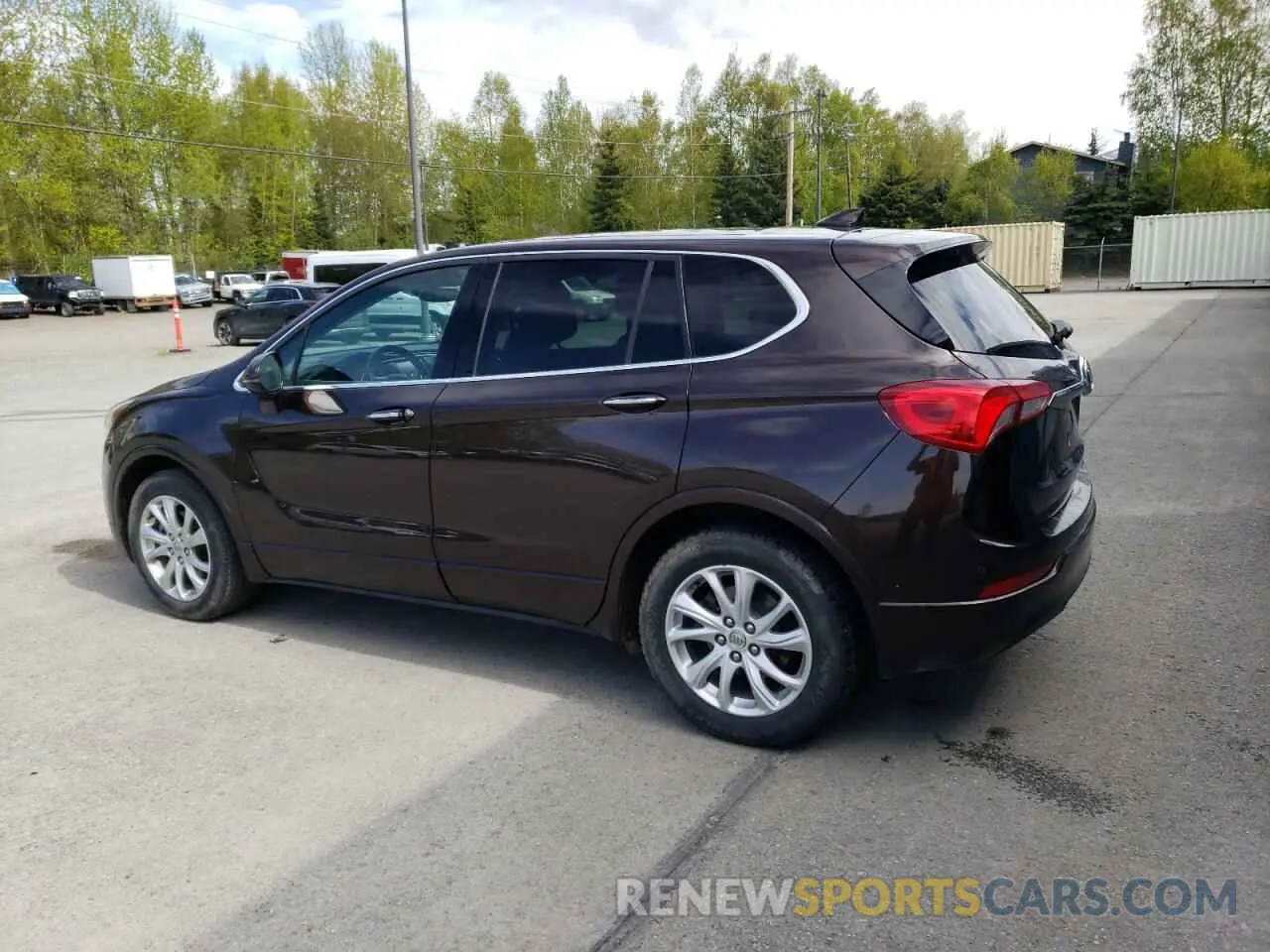 2 Photograph of a damaged car LRBFX1SA8LD194547 BUICK ENVISION 2020