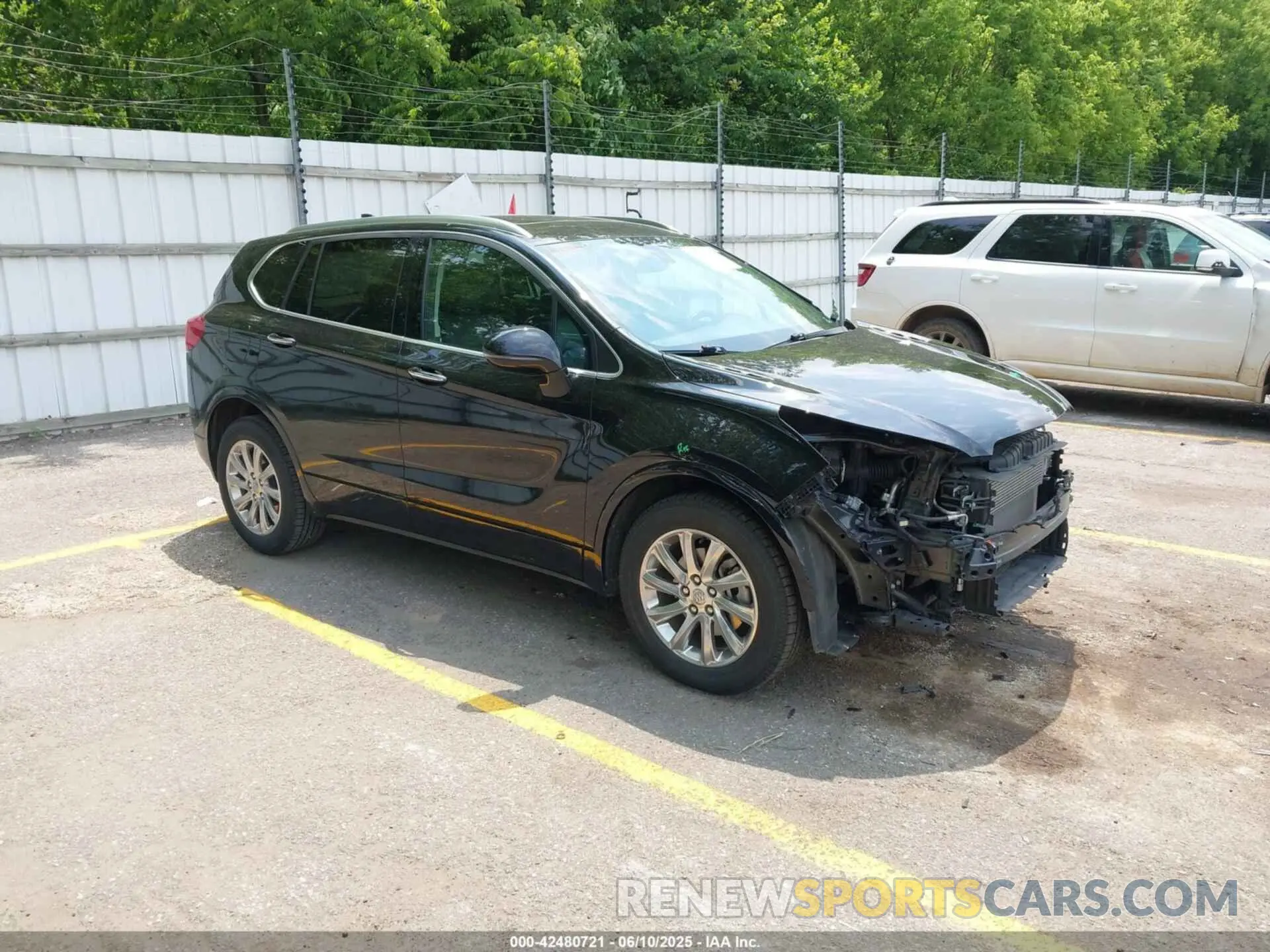 1 Photograph of a damaged car LRBFX2SA2LD067928 BUICK ENVISION 2020