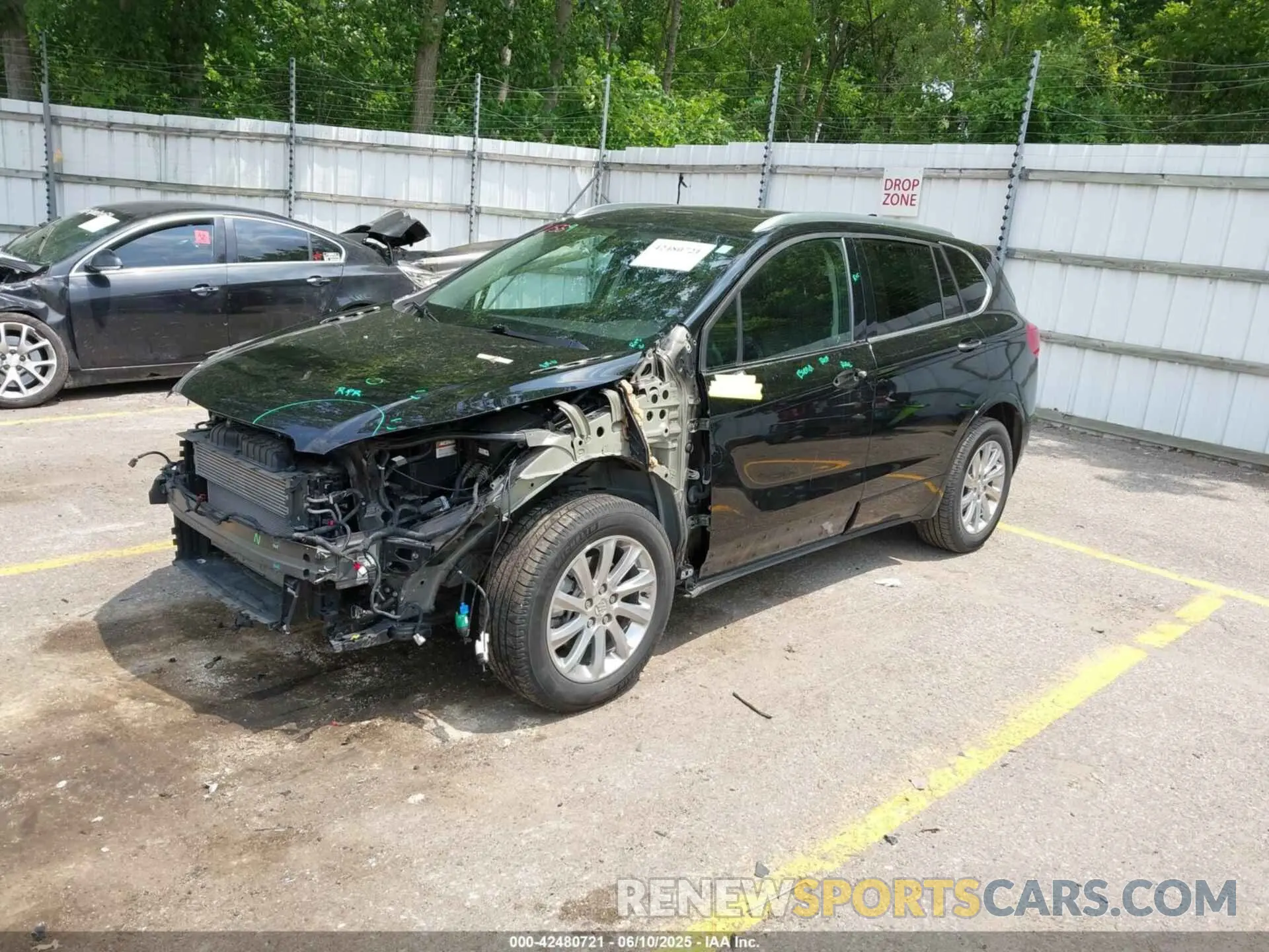 2 Photograph of a damaged car LRBFX2SA2LD067928 BUICK ENVISION 2020