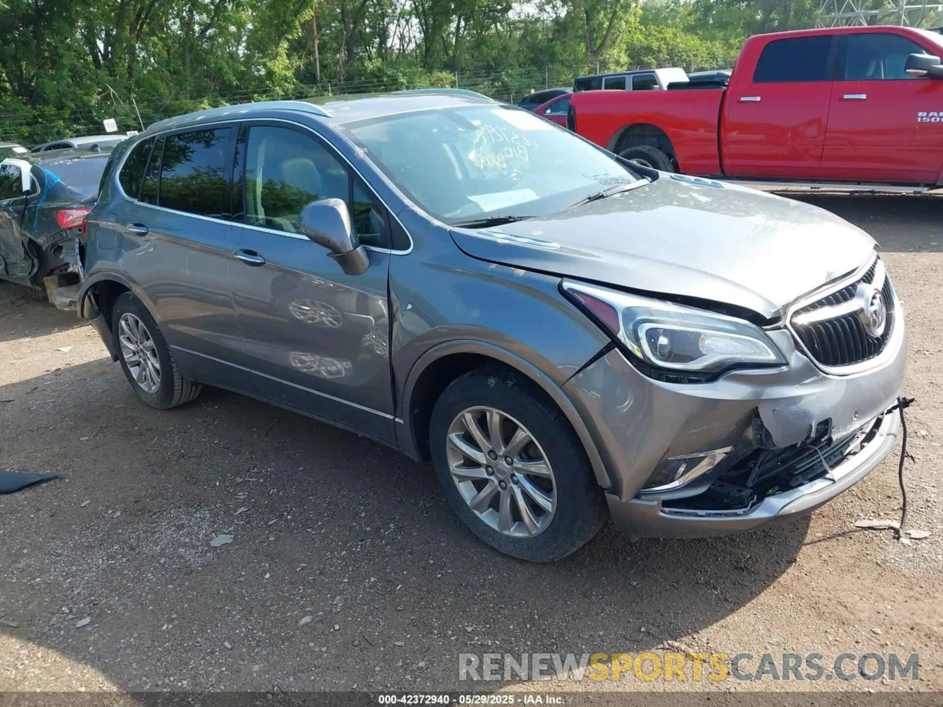 1 Photograph of a damaged car LRBFX2SA5LD013622 BUICK ENVISION 2020