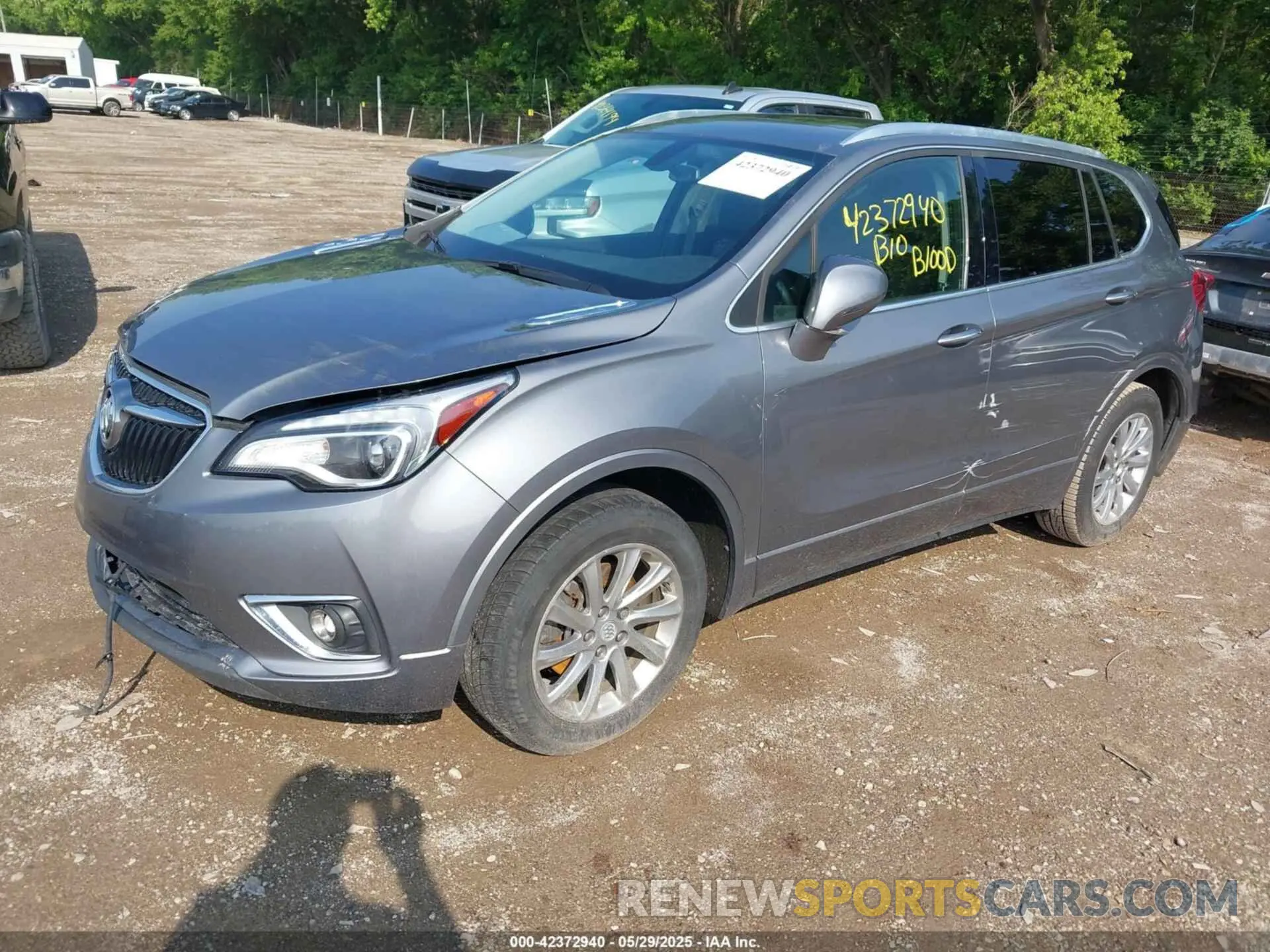 2 Photograph of a damaged car LRBFX2SA5LD013622 BUICK ENVISION 2020