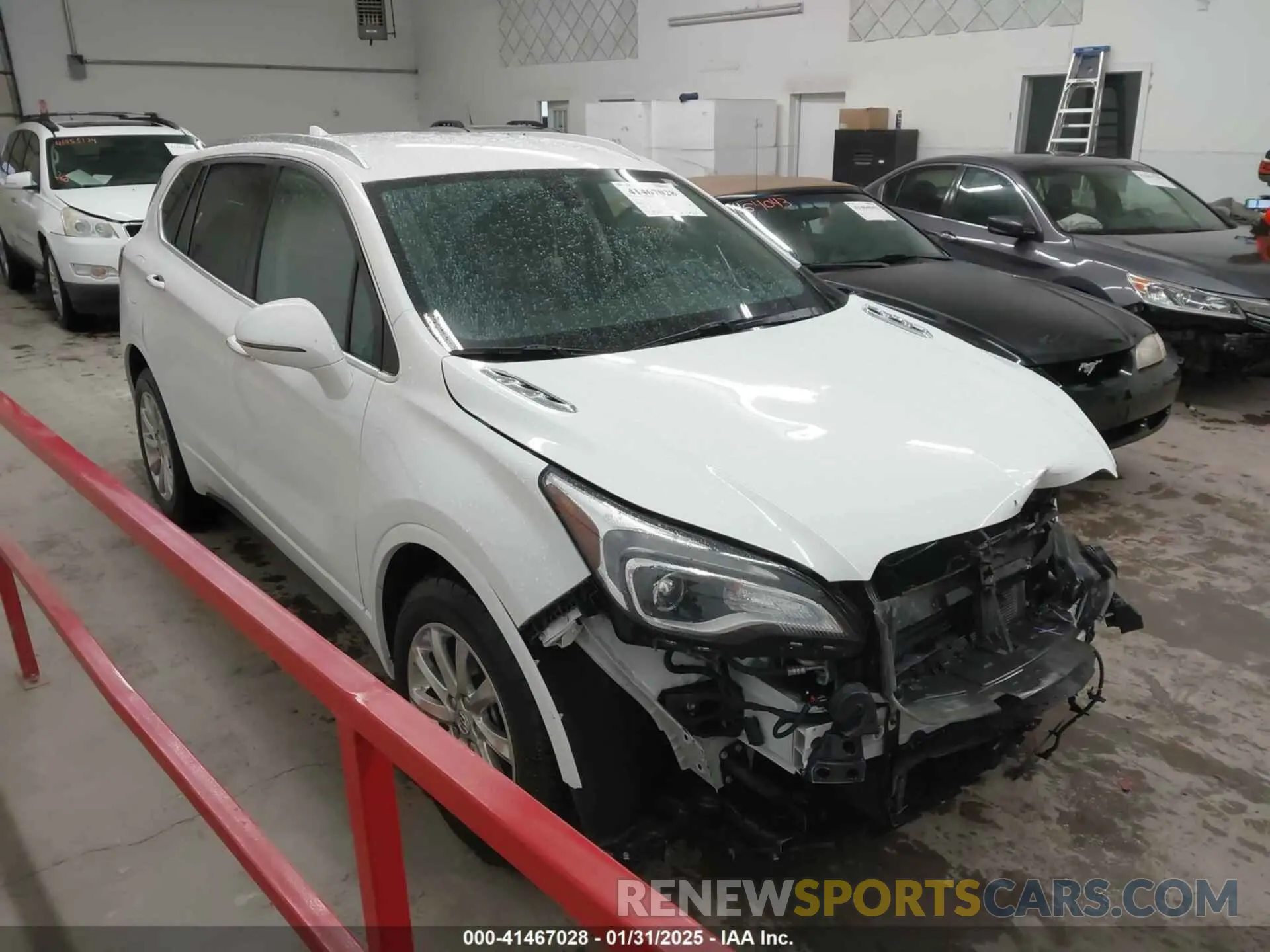 1 Photograph of a damaged car LRBFX2SA6LD114281 BUICK ENVISION 2020