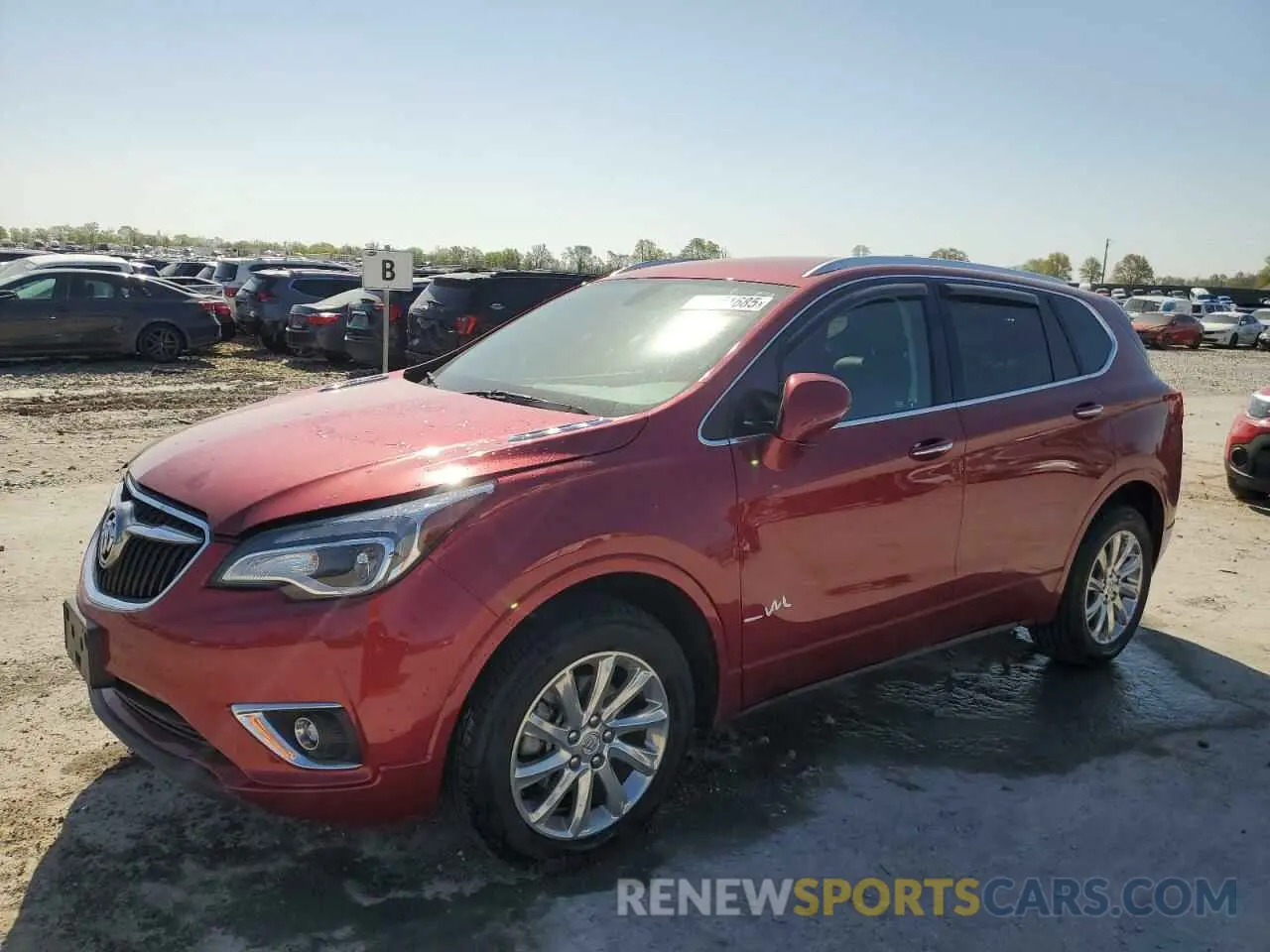 1 Фотография поврежденного автомобиля LRBFX2SA6LD124325 BUICK ENVISION 2020