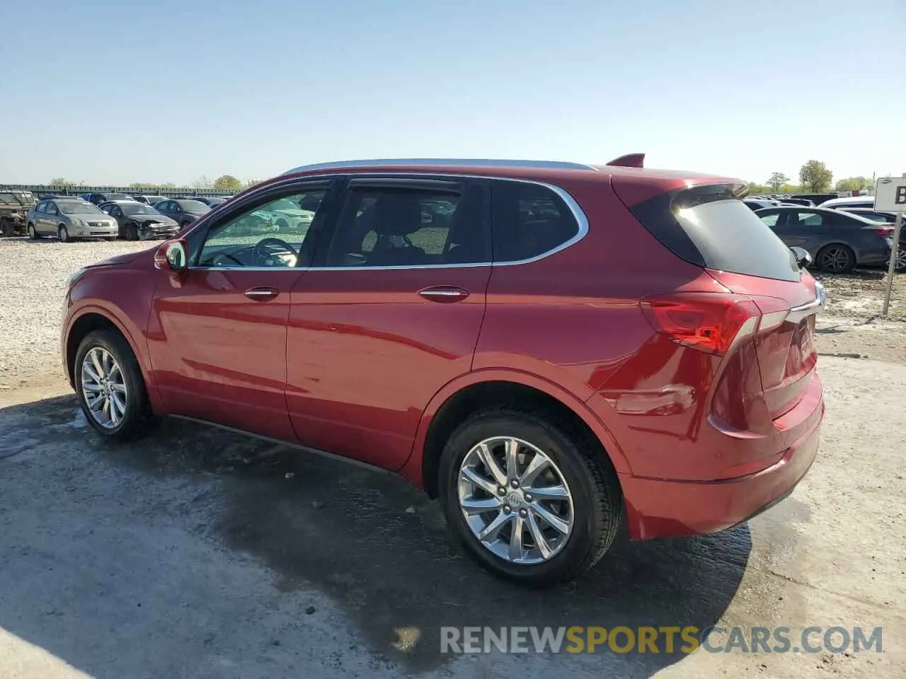 2 Фотография поврежденного автомобиля LRBFX2SA6LD124325 BUICK ENVISION 2020