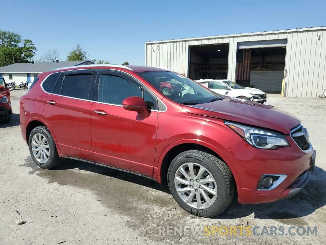 4 Фотография поврежденного автомобиля LRBFX2SA6LD124325 BUICK ENVISION 2020
