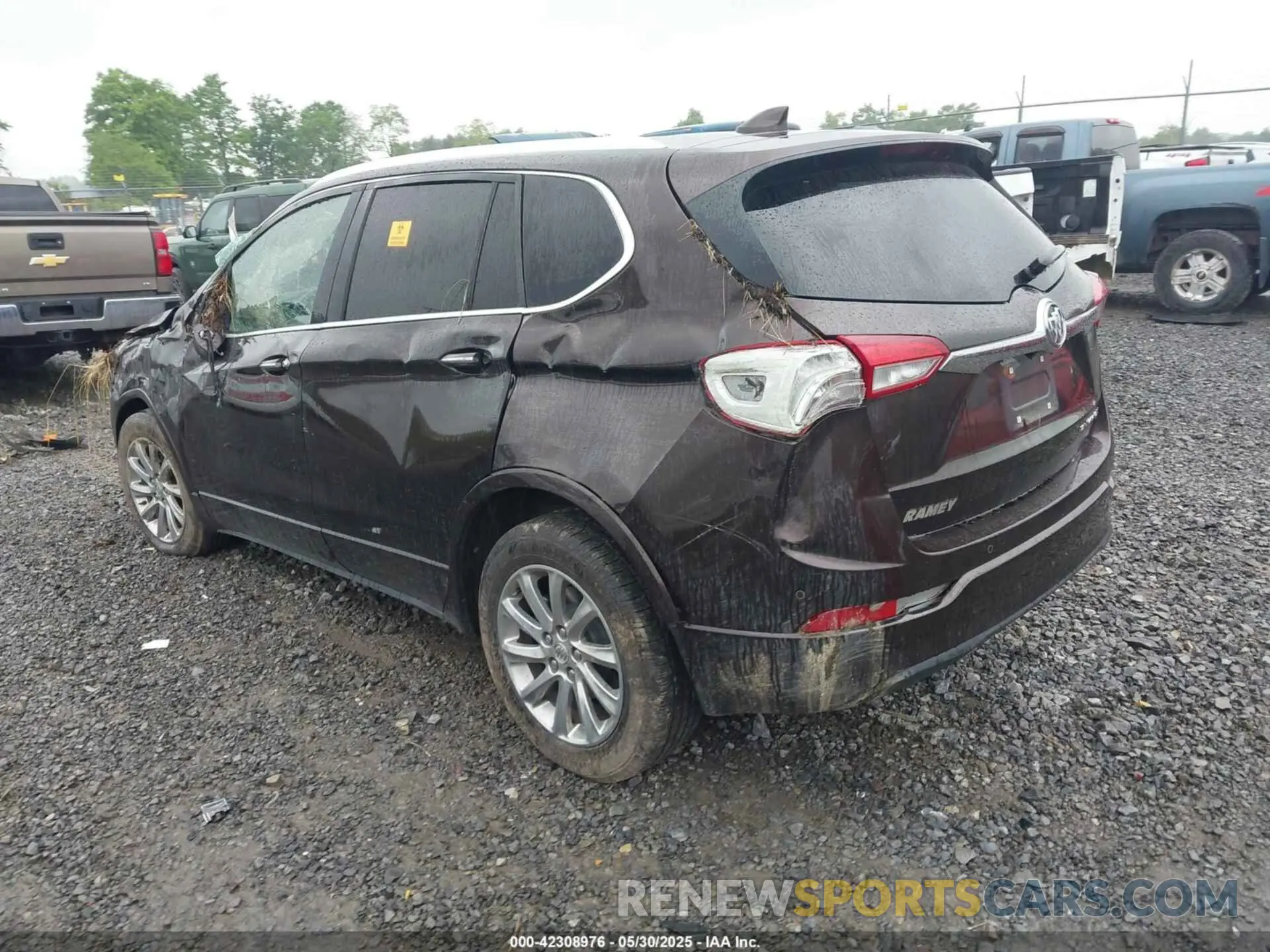 3 Photograph of a damaged car LRBFX2SA6LD167787 BUICK ENVISION 2020
