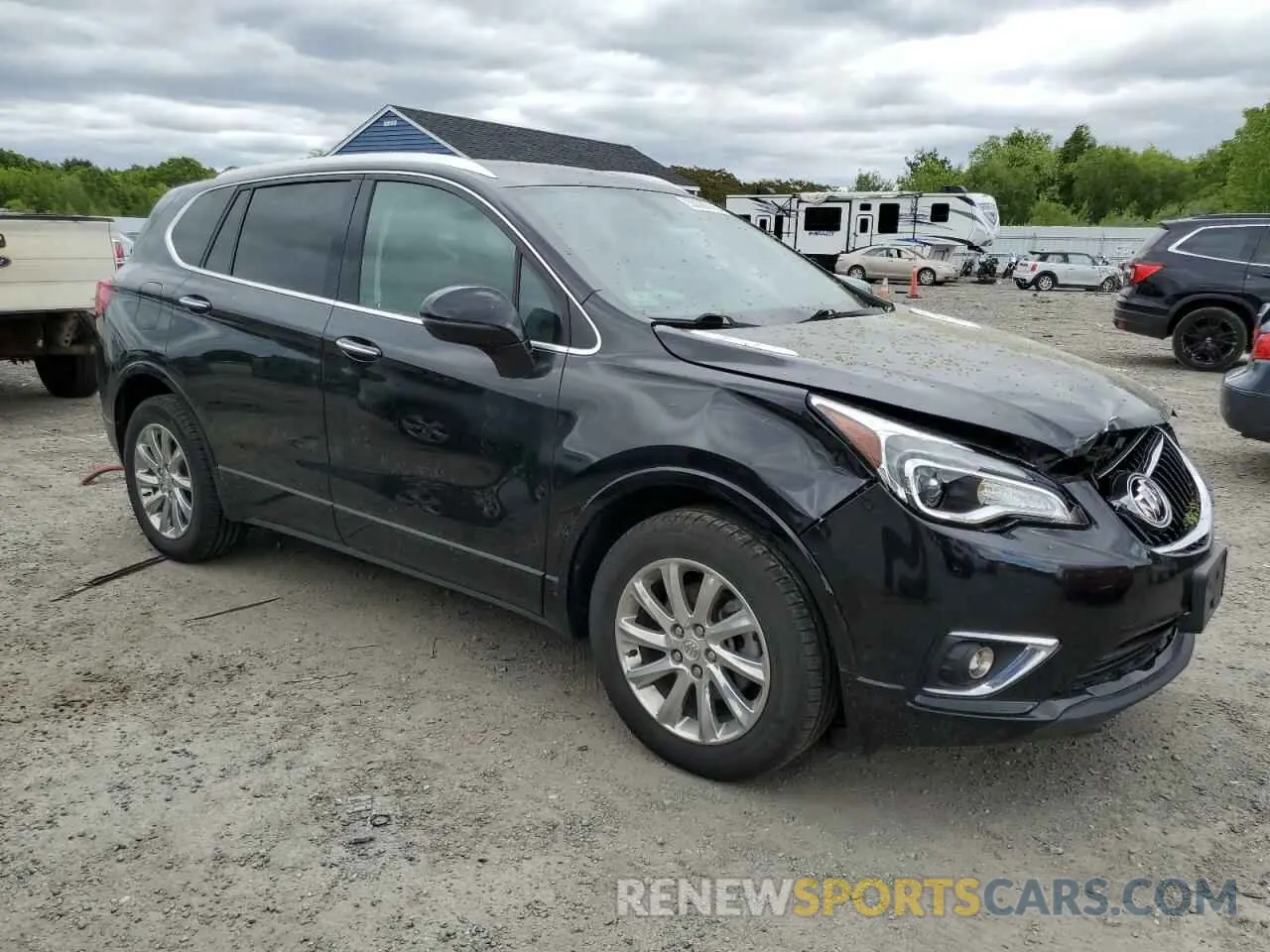 4 Photograph of a damaged car LRBFX2SA6LD182757 BUICK ENVISION 2020