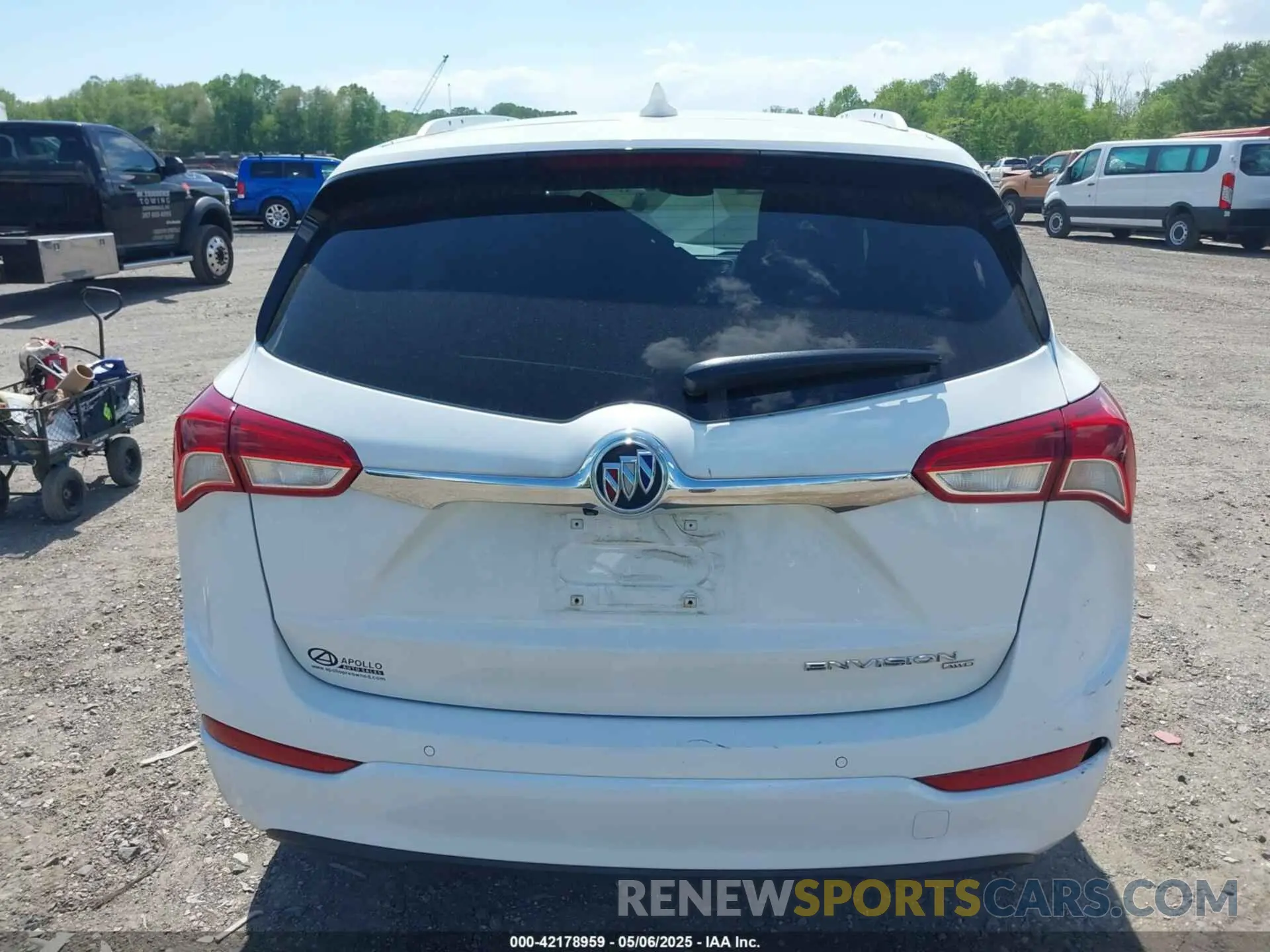 16 Фотография поврежденного автомобиля LRBFX2SA7LD079041 BUICK ENVISION 2020
