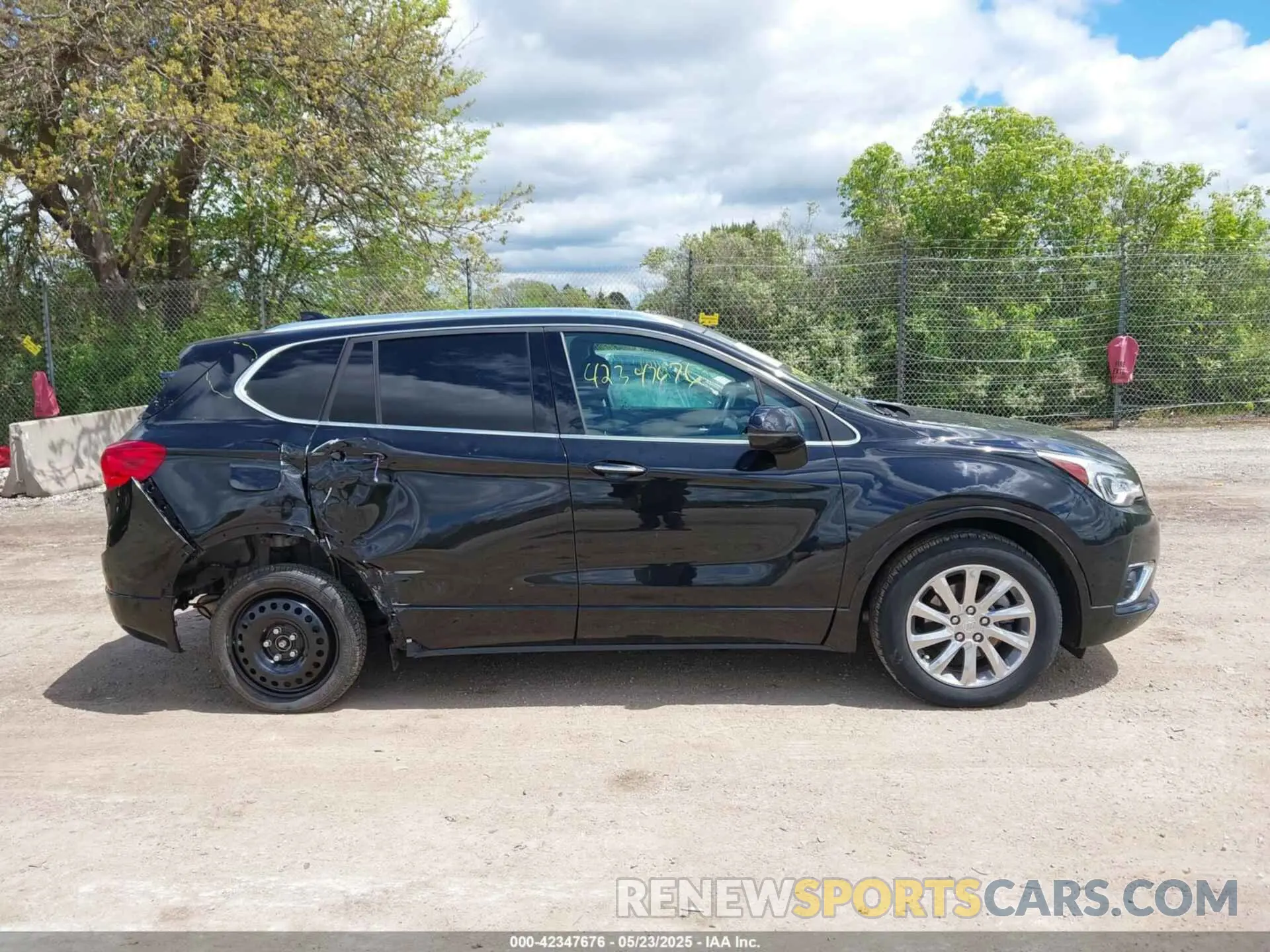13 Фотография поврежденного автомобиля LRBFX2SAXLD018038 BUICK ENVISION 2020