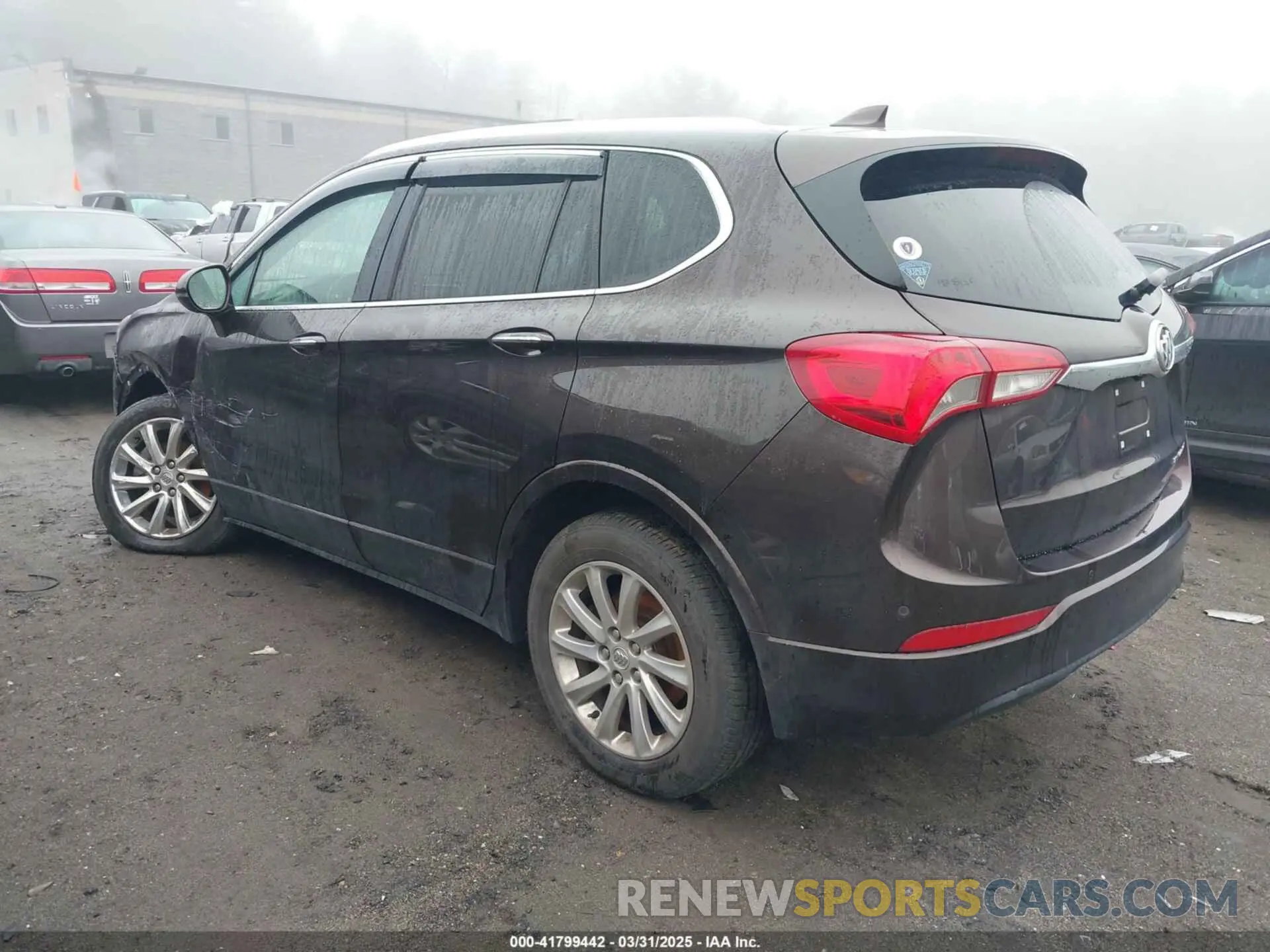3 Фотография поврежденного автомобиля LRBFX2SAXLD034255 BUICK ENVISION 2020