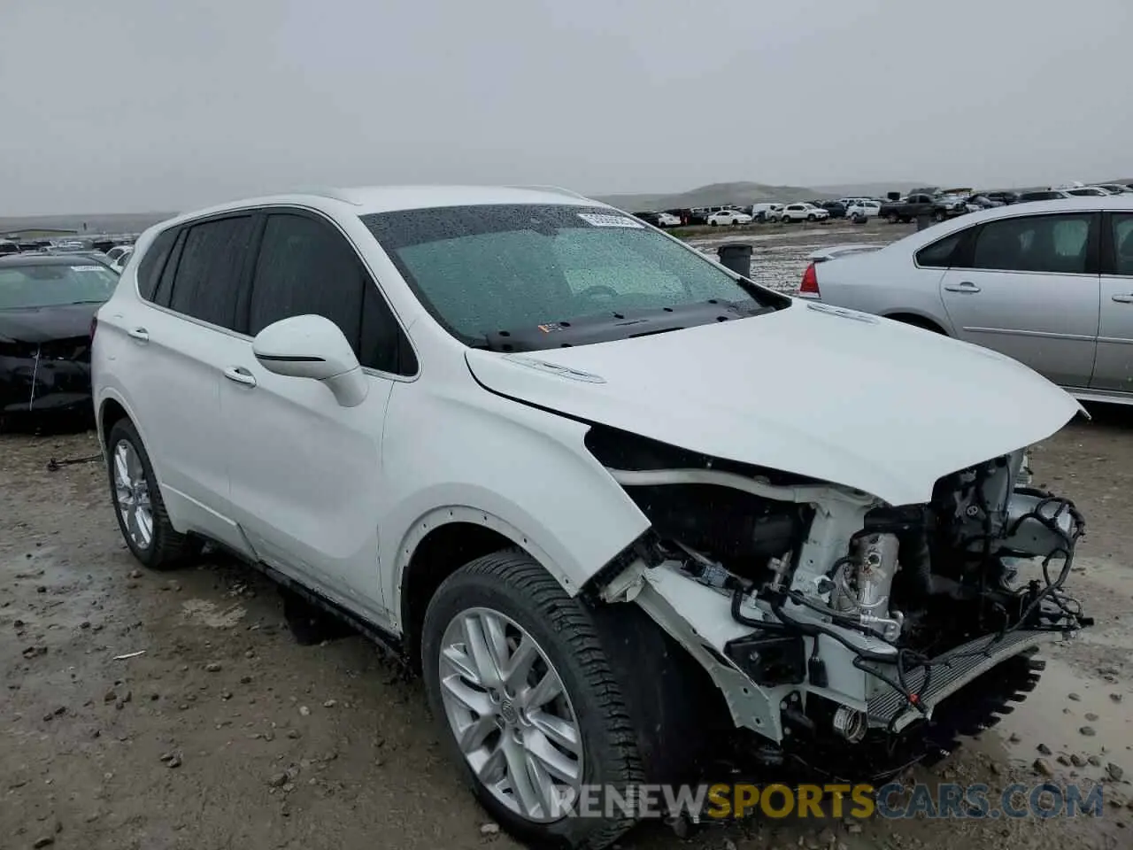 4 Фотография поврежденного автомобиля LRBFX3SX0LD070191 BUICK ENVISION 2020