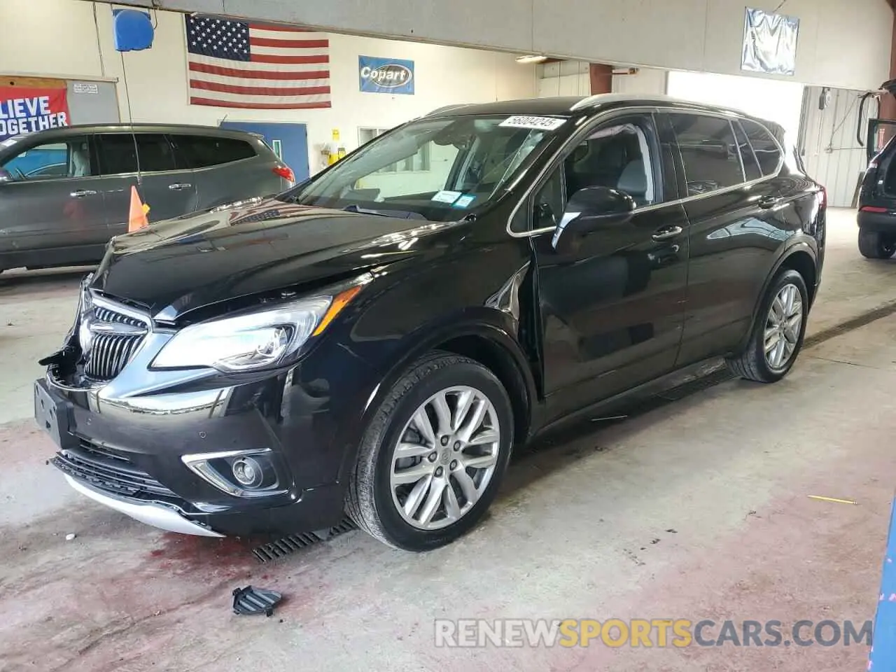 1 Photograph of a damaged car LRBFX3SX0LD123097 BUICK ENVISION 2020