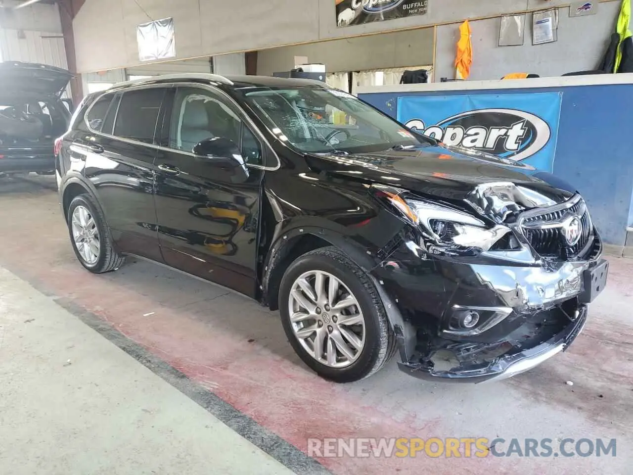 4 Photograph of a damaged car LRBFX3SX0LD123097 BUICK ENVISION 2020