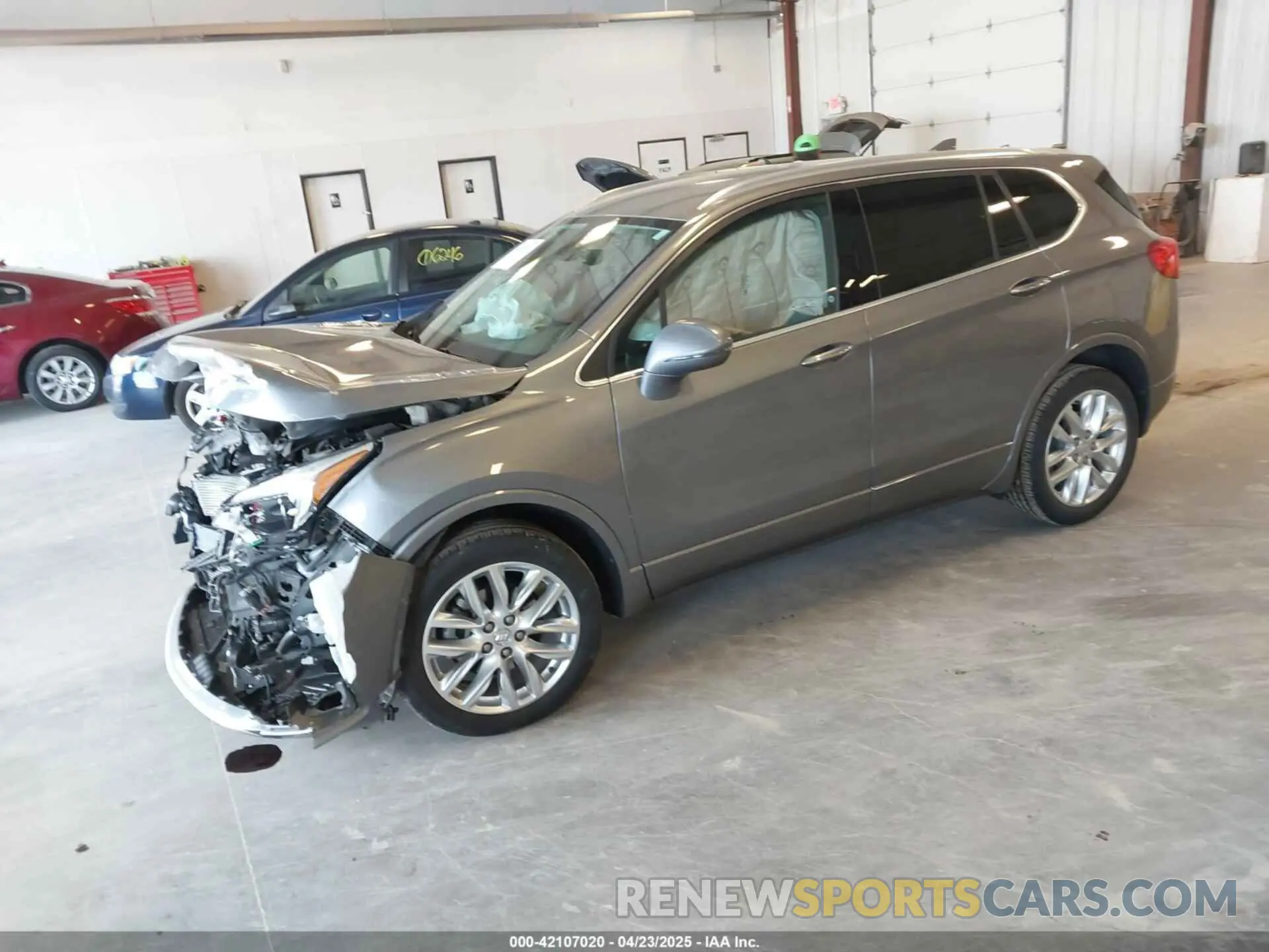 2 Фотография поврежденного автомобиля LRBFX3SX0LD148386 BUICK ENVISION 2020