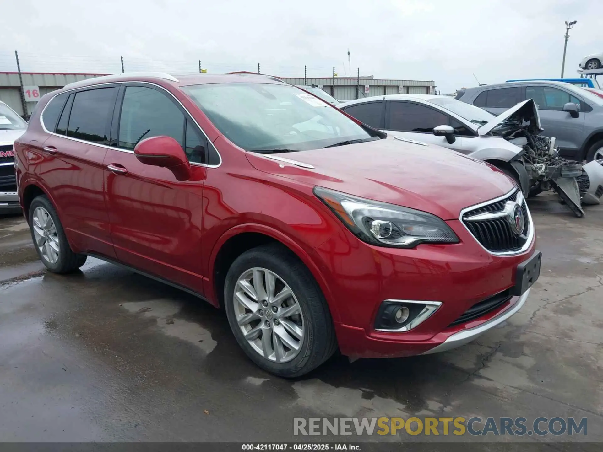 1 Фотография поврежденного автомобиля LRBFX4SX7LD032284 BUICK ENVISION 2020