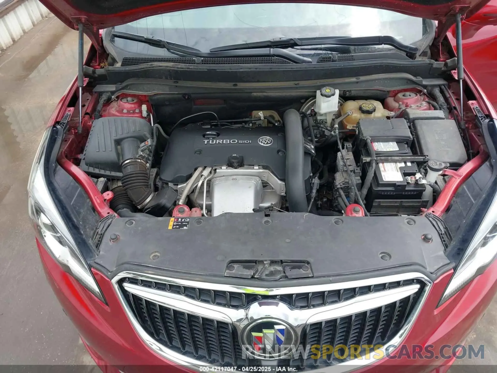 10 Фотография поврежденного автомобиля LRBFX4SX7LD032284 BUICK ENVISION 2020