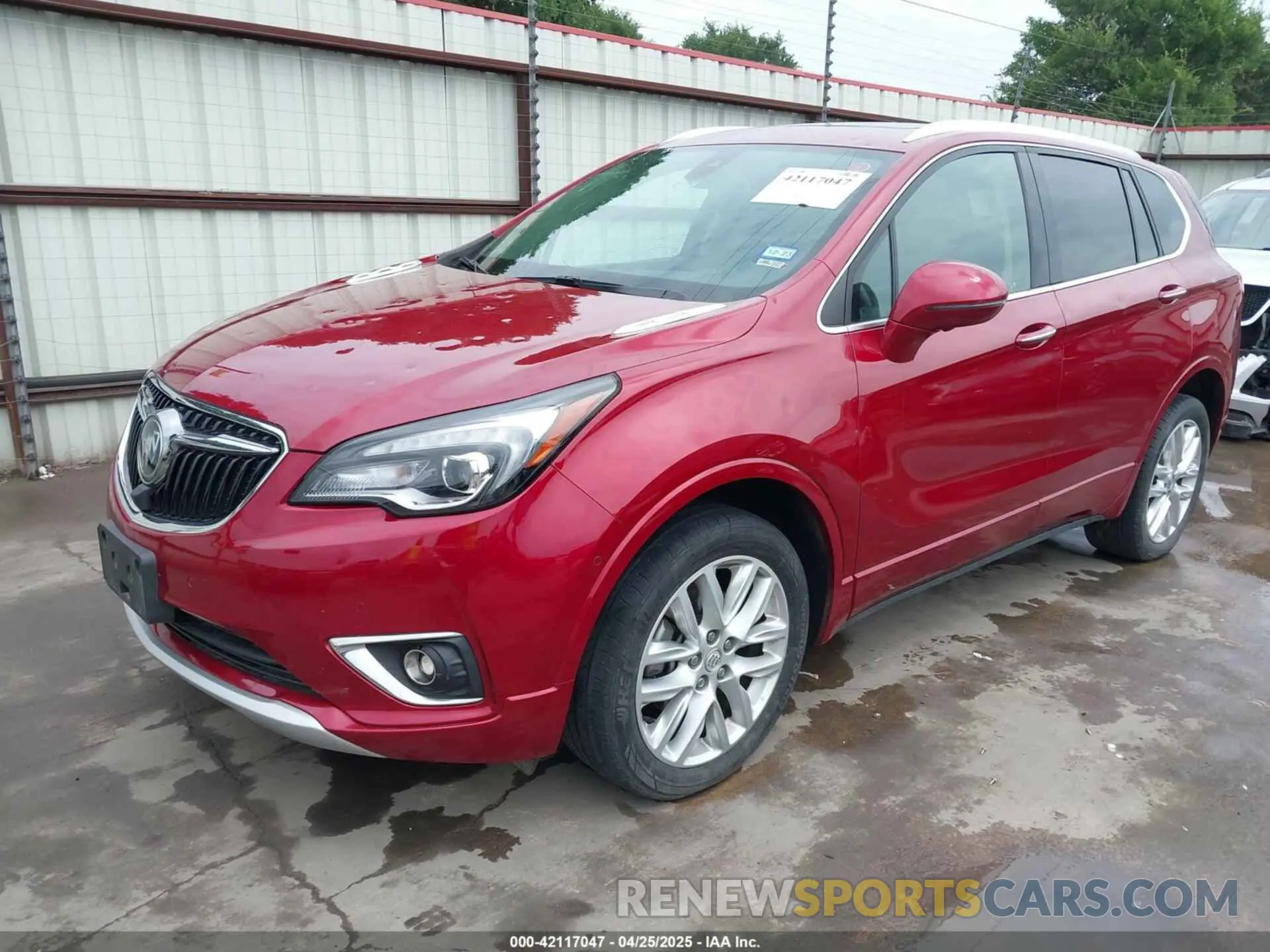 2 Фотография поврежденного автомобиля LRBFX4SX7LD032284 BUICK ENVISION 2020