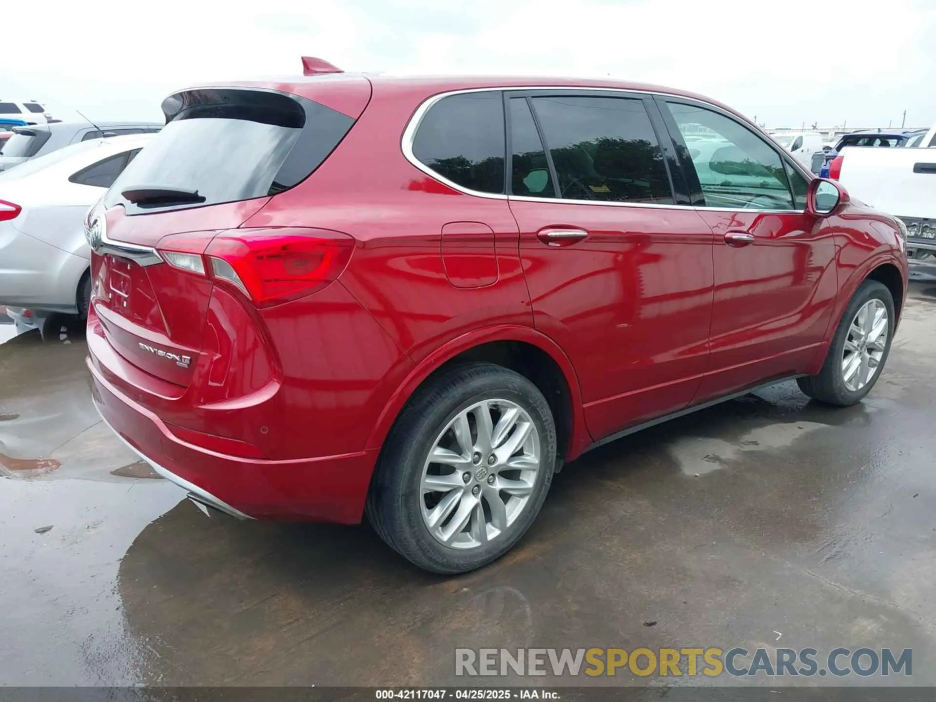 4 Фотография поврежденного автомобиля LRBFX4SX7LD032284 BUICK ENVISION 2020
