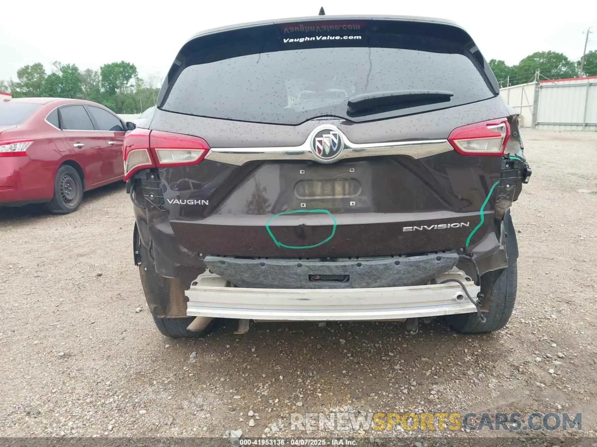 6 Photograph of a damaged car LRBFXBSA1LD199756 BUICK ENVISION 2020