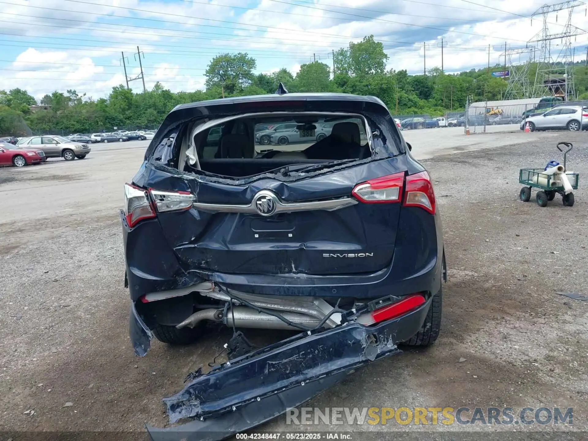 17 Photograph of a damaged car LRBFXBSA2LD167222 BUICK ENVISION 2020