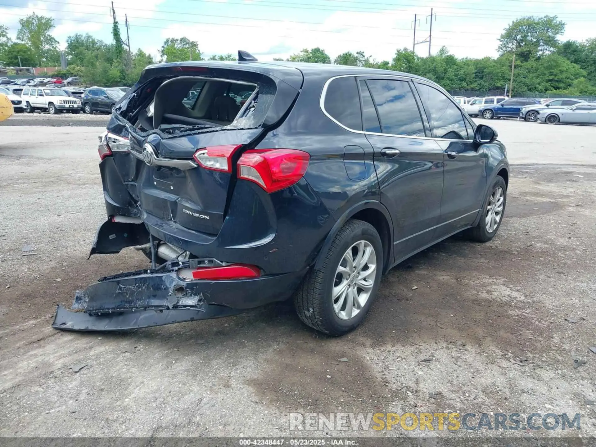 4 Photograph of a damaged car LRBFXBSA2LD167222 BUICK ENVISION 2020