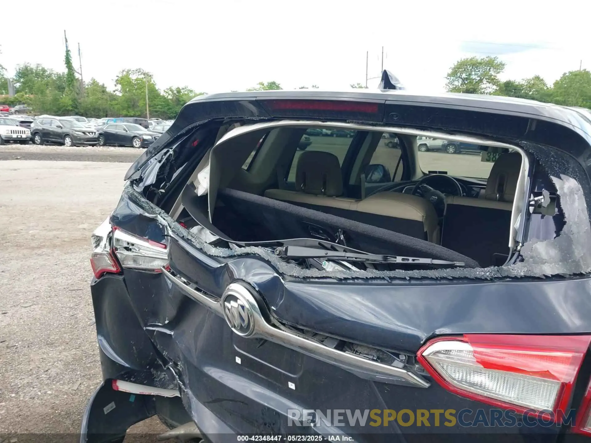 6 Photograph of a damaged car LRBFXBSA2LD167222 BUICK ENVISION 2020