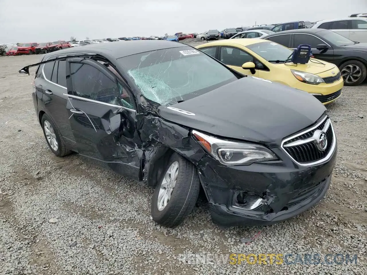 4 Фотография поврежденного автомобиля LRBFXBSA3LD147772 BUICK ENVISION 2020