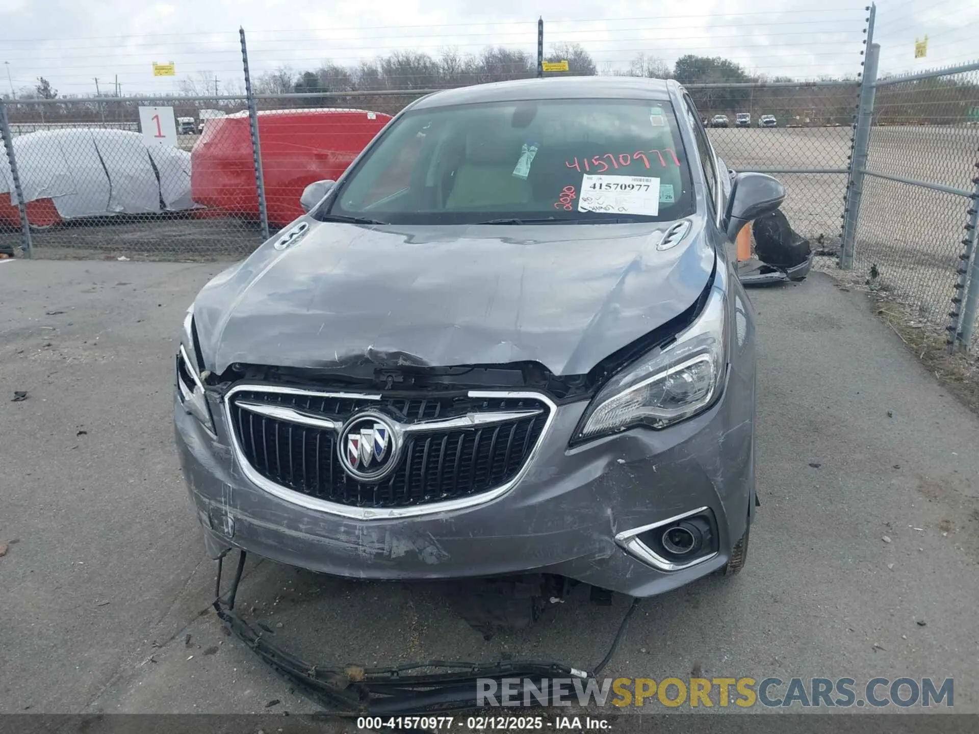 13 Photograph of a damaged car LRBFXBSA4LD085332 BUICK ENVISION 2020