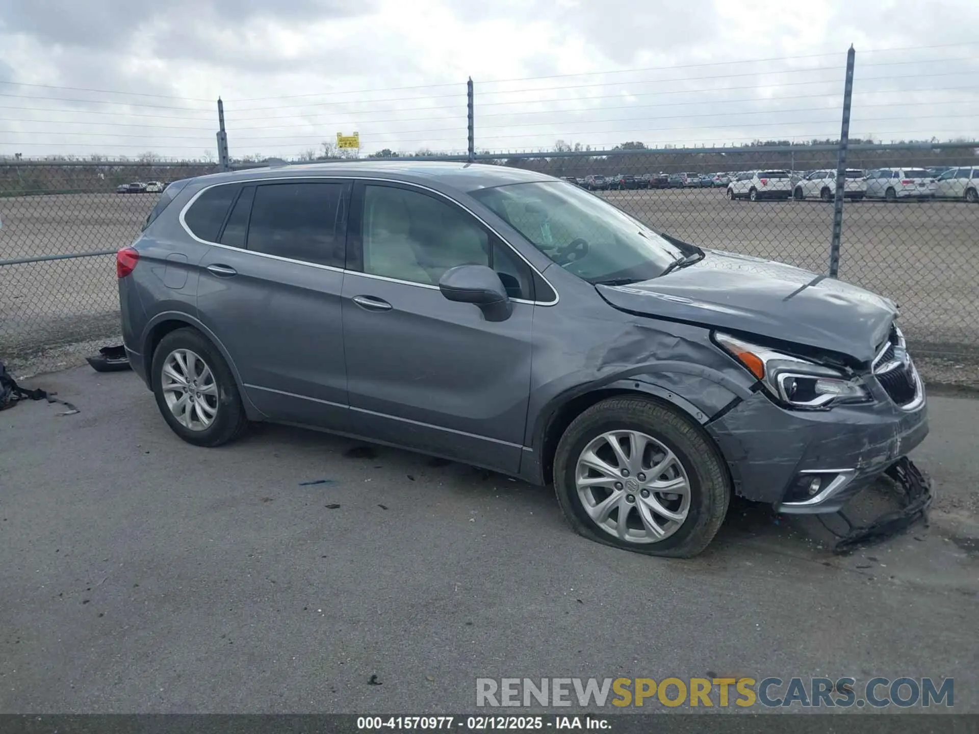 14 Photograph of a damaged car LRBFXBSA4LD085332 BUICK ENVISION 2020