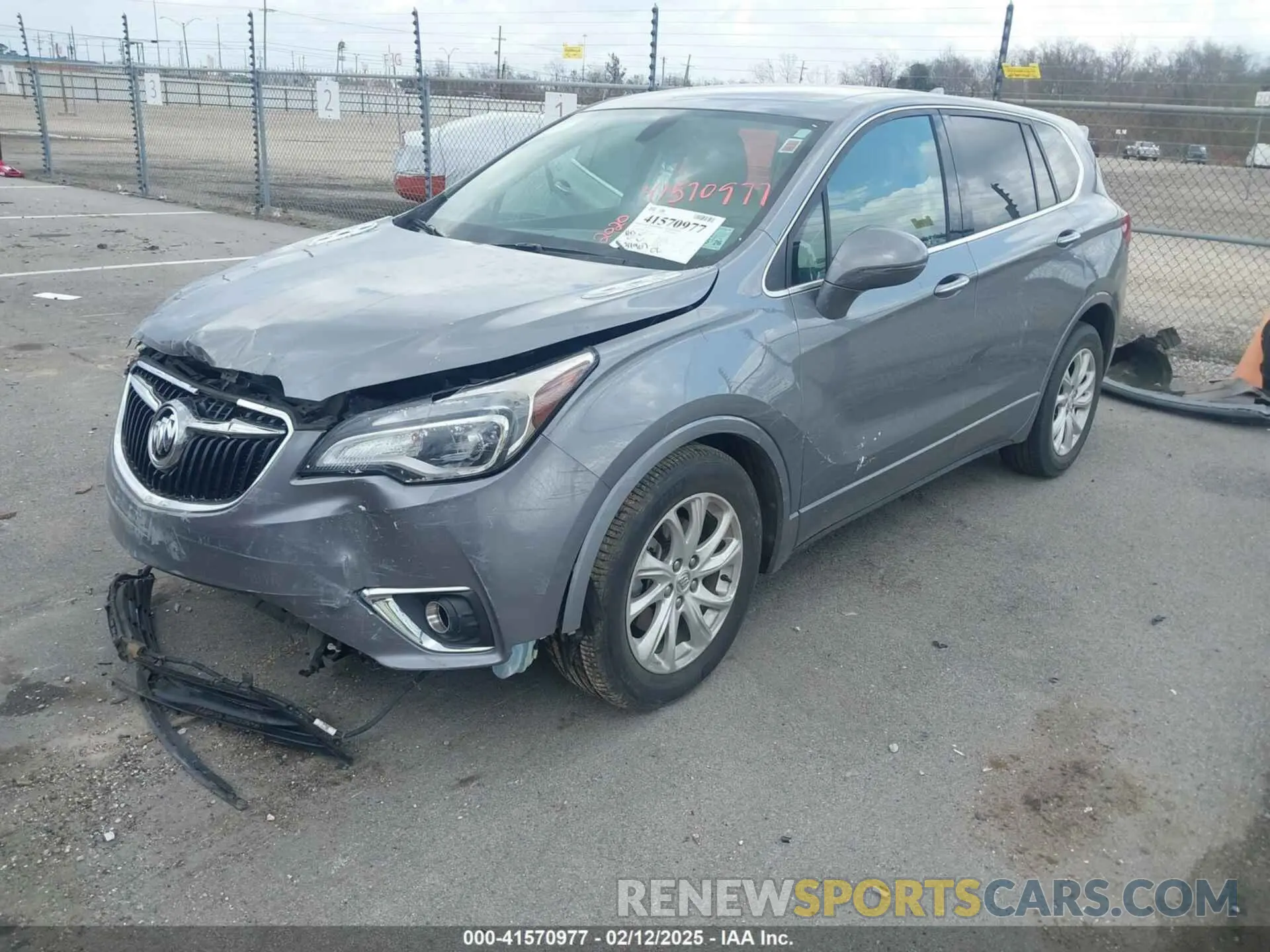 2 Photograph of a damaged car LRBFXBSA4LD085332 BUICK ENVISION 2020