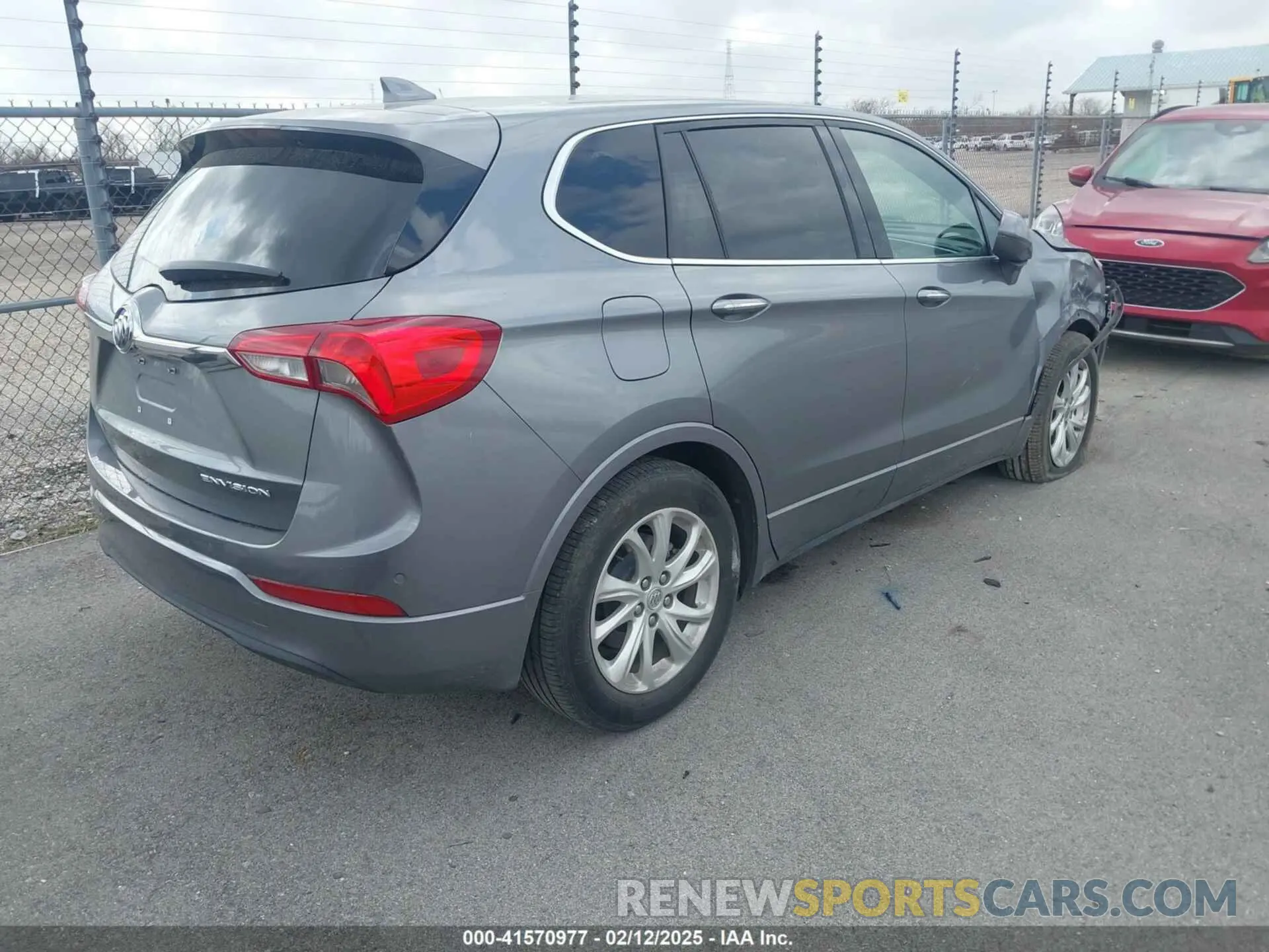 4 Photograph of a damaged car LRBFXBSA4LD085332 BUICK ENVISION 2020