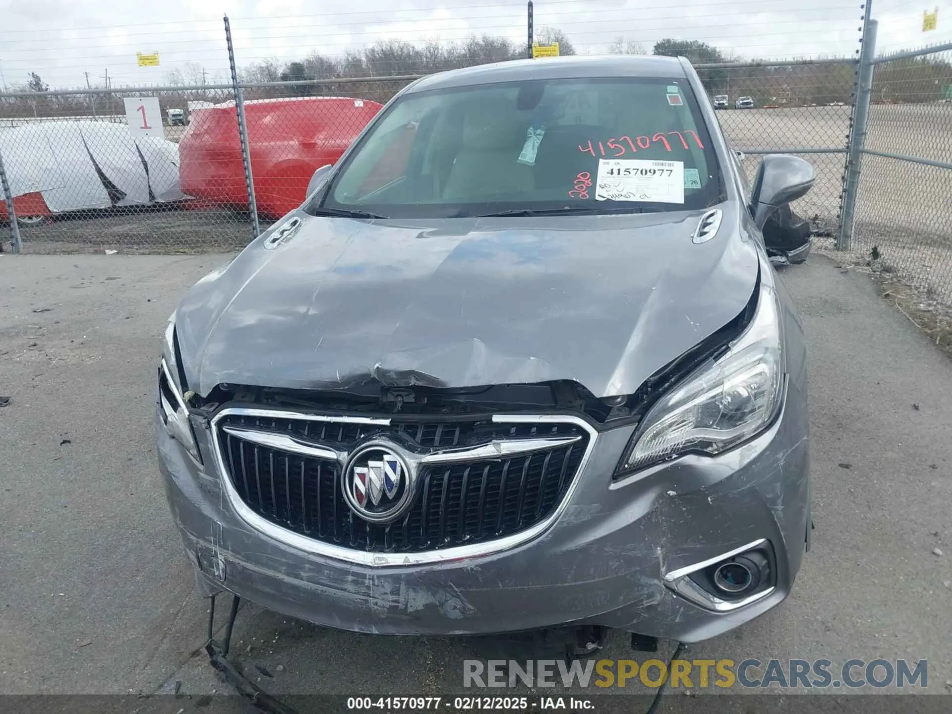 6 Photograph of a damaged car LRBFXBSA4LD085332 BUICK ENVISION 2020