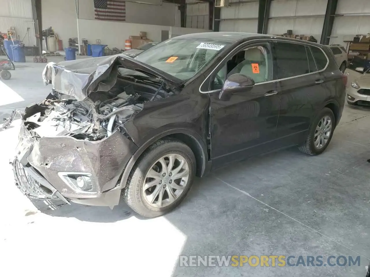 1 Фотография поврежденного автомобиля LRBFXBSA6LD088474 BUICK ENVISION 2020