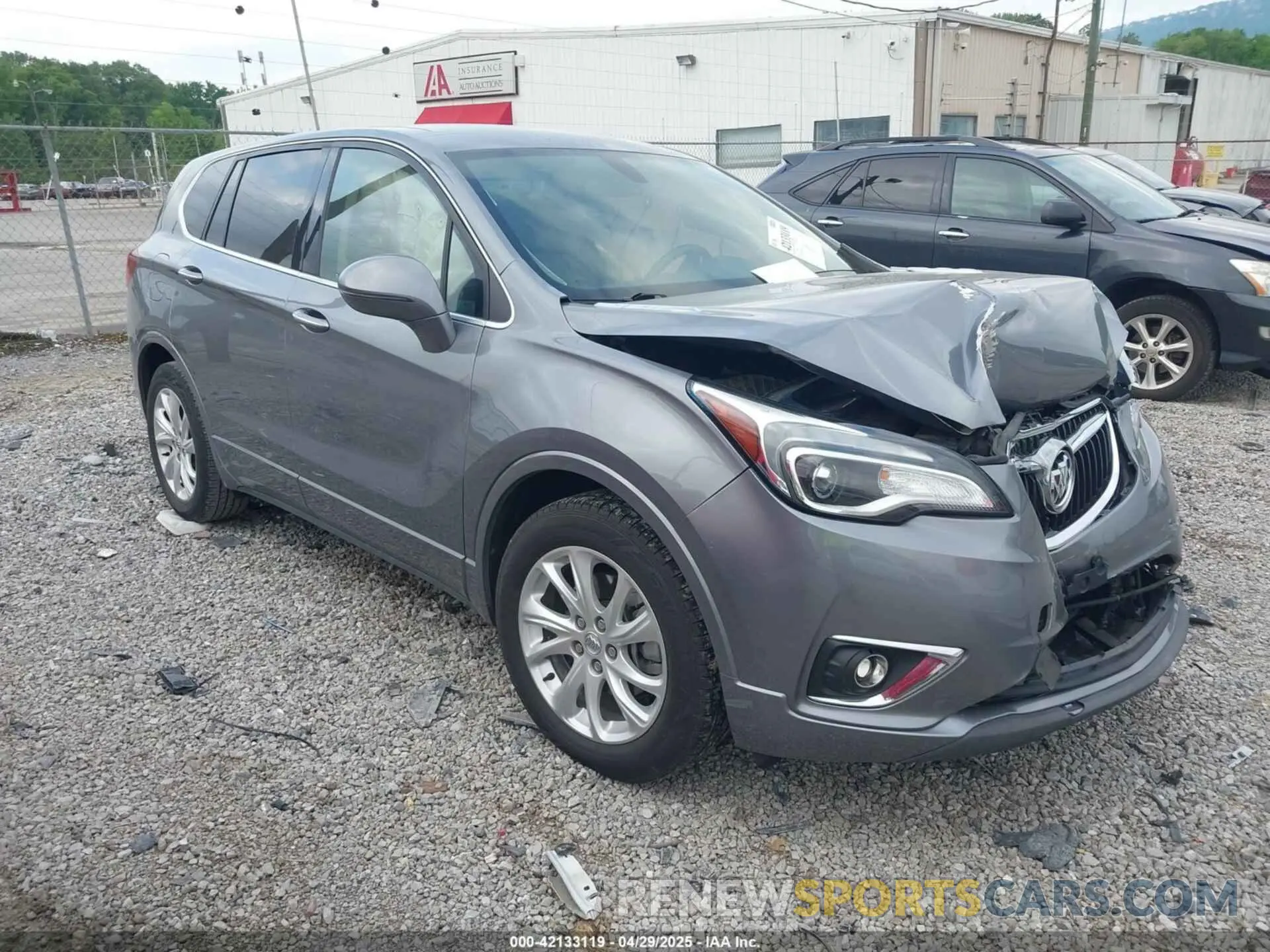 1 Photograph of a damaged car LRBFXBSA6LD155235 BUICK ENVISION 2020