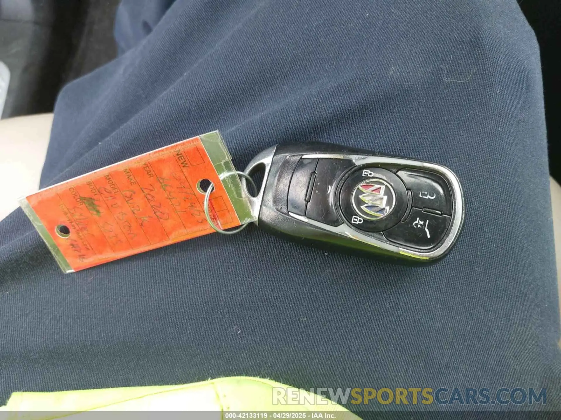 11 Photograph of a damaged car LRBFXBSA6LD155235 BUICK ENVISION 2020