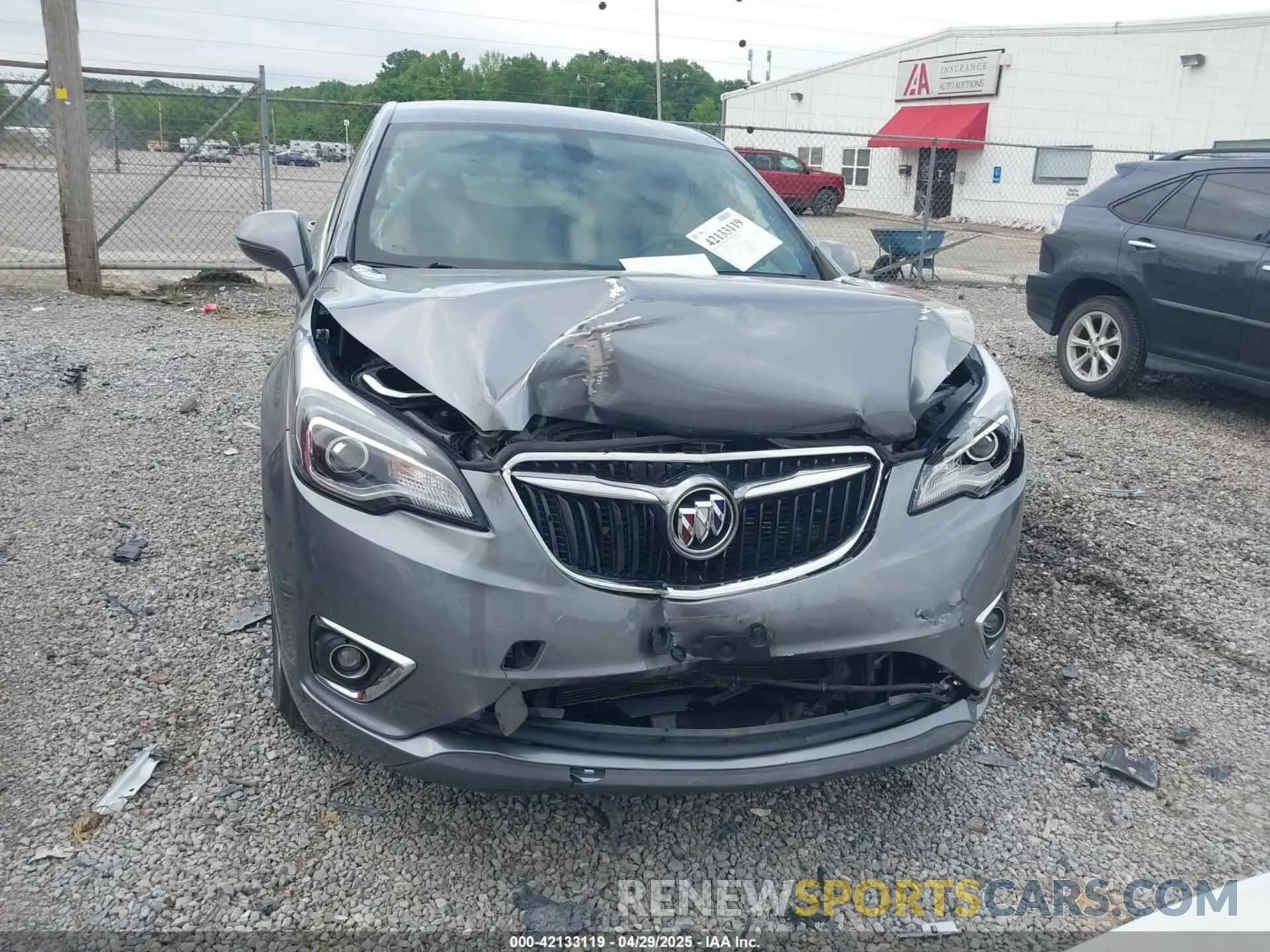 12 Photograph of a damaged car LRBFXBSA6LD155235 BUICK ENVISION 2020