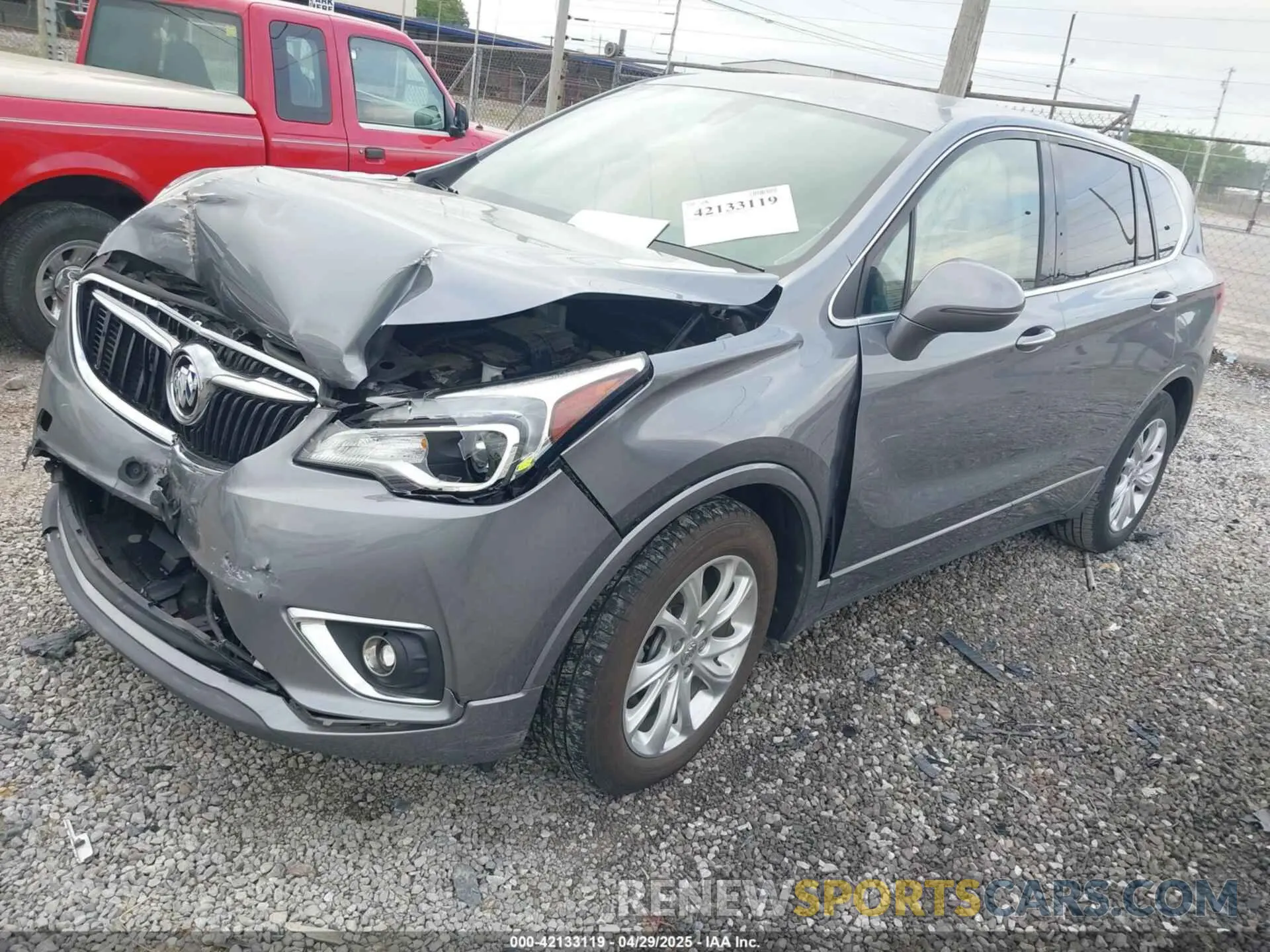 2 Photograph of a damaged car LRBFXBSA6LD155235 BUICK ENVISION 2020